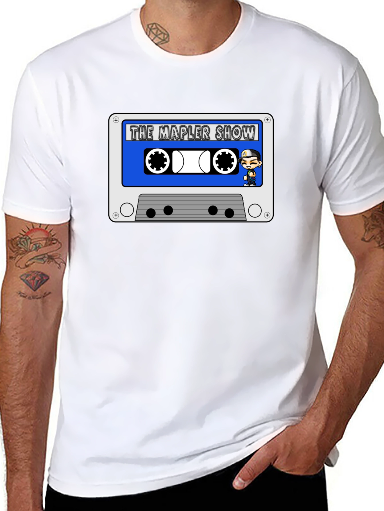 The Mapler Show Cassette Graphic Tee