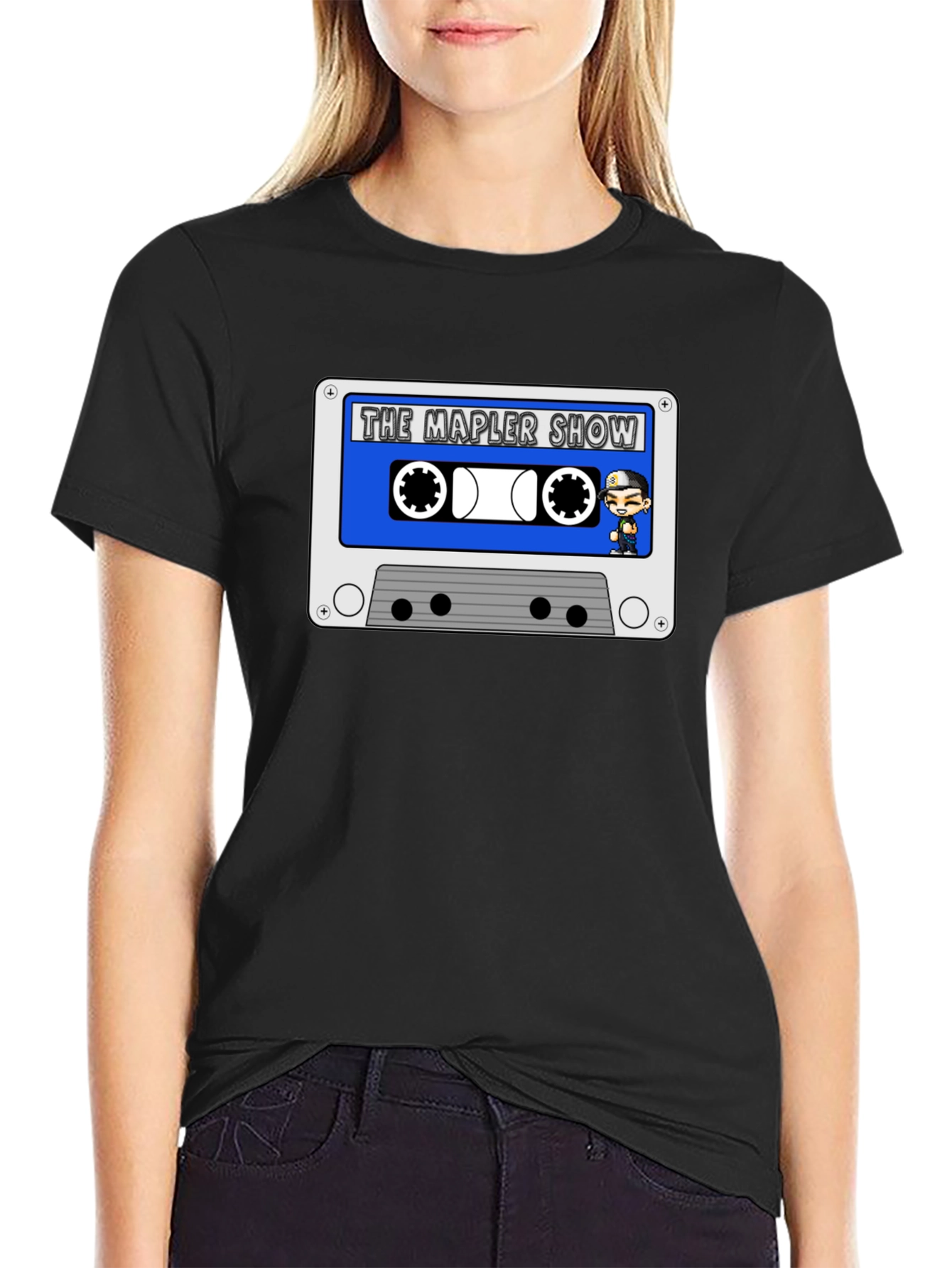 The Mapler Show Cassette Graphic Tee