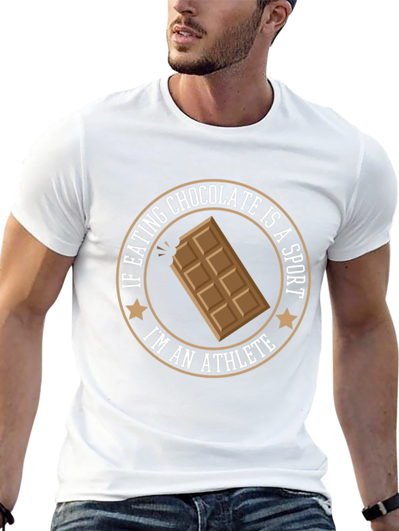 Chocolate Lover Athlete T-Shirt