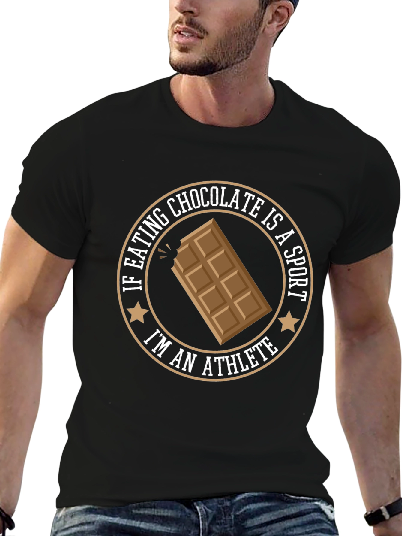 Chocolate Lover Athlete T-Shirt