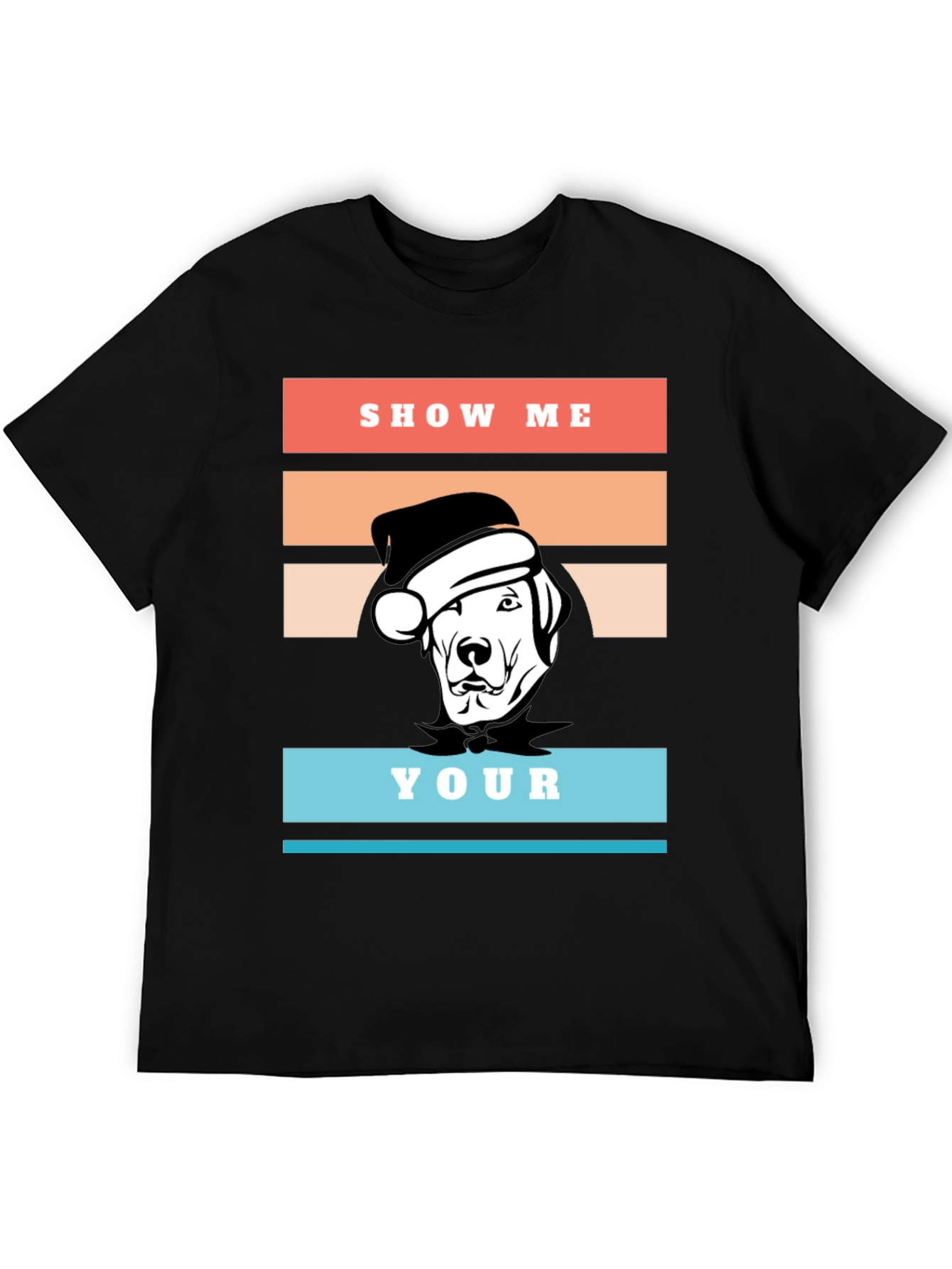 Show Me Your Dog T-Shirt - Christmas Holiday Tee