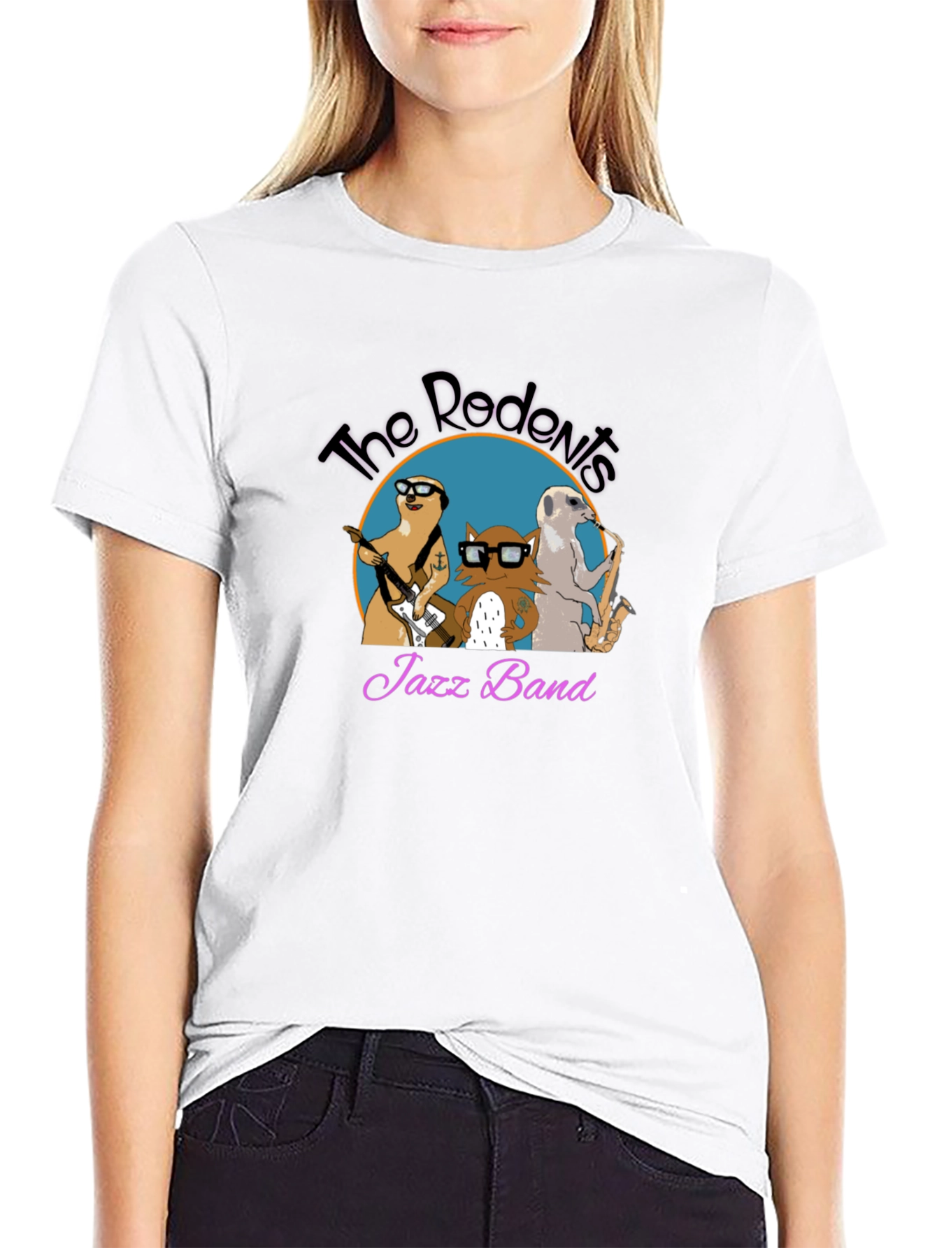 The Rodents Jazz Band Black T-Shirt