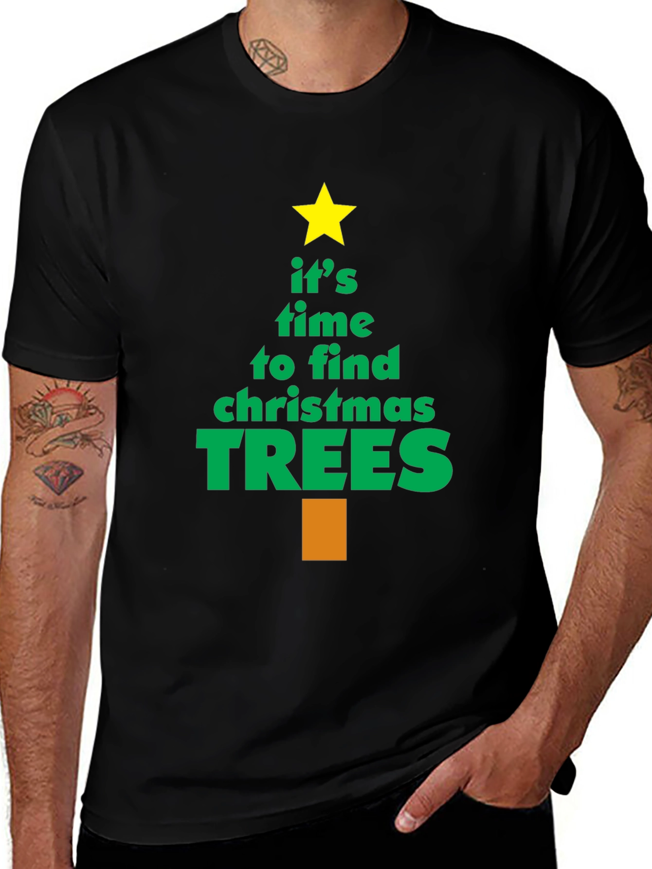Festive Christmas Tree T-Shirt