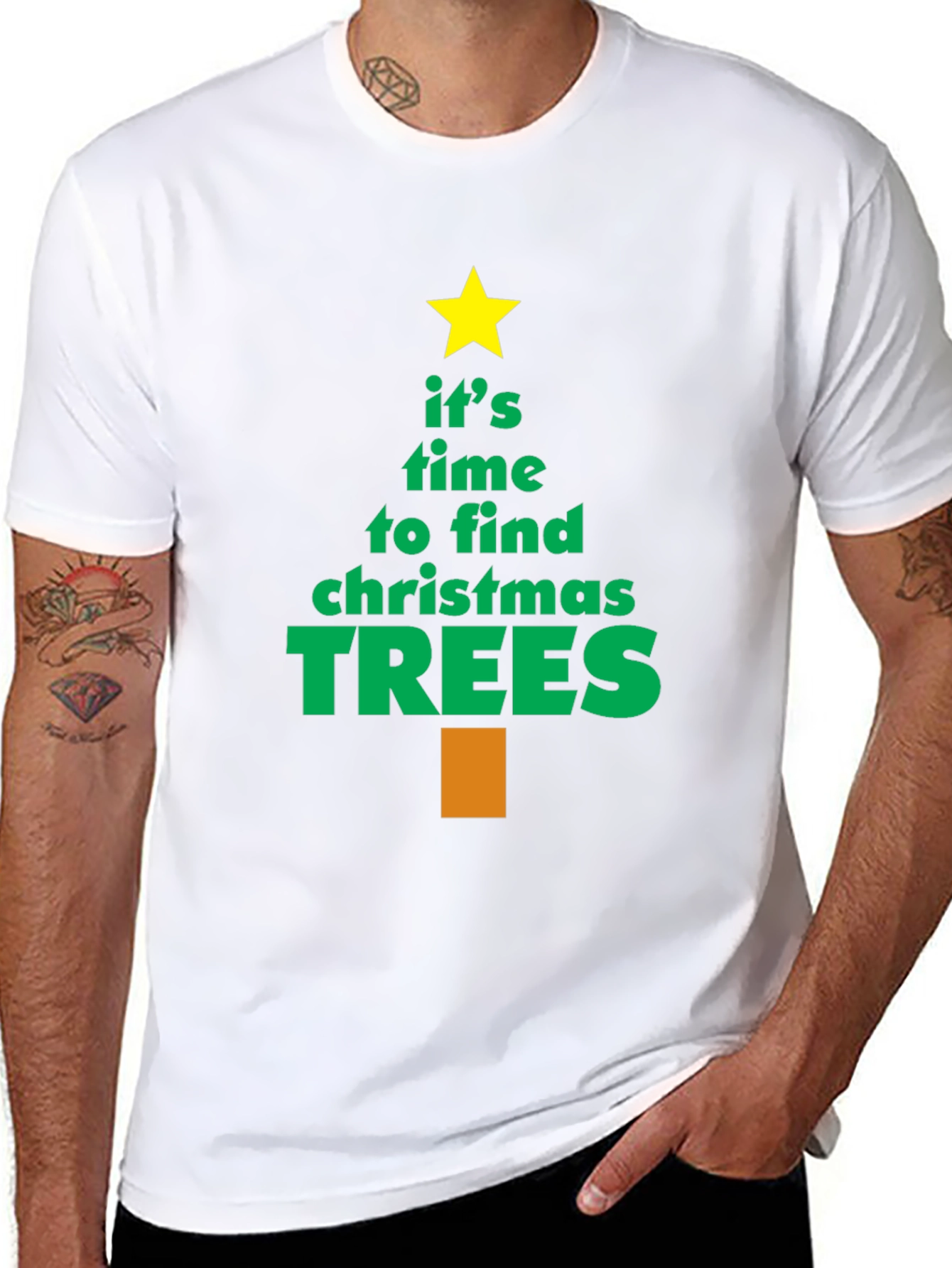 Festive Christmas Tree T-Shirt