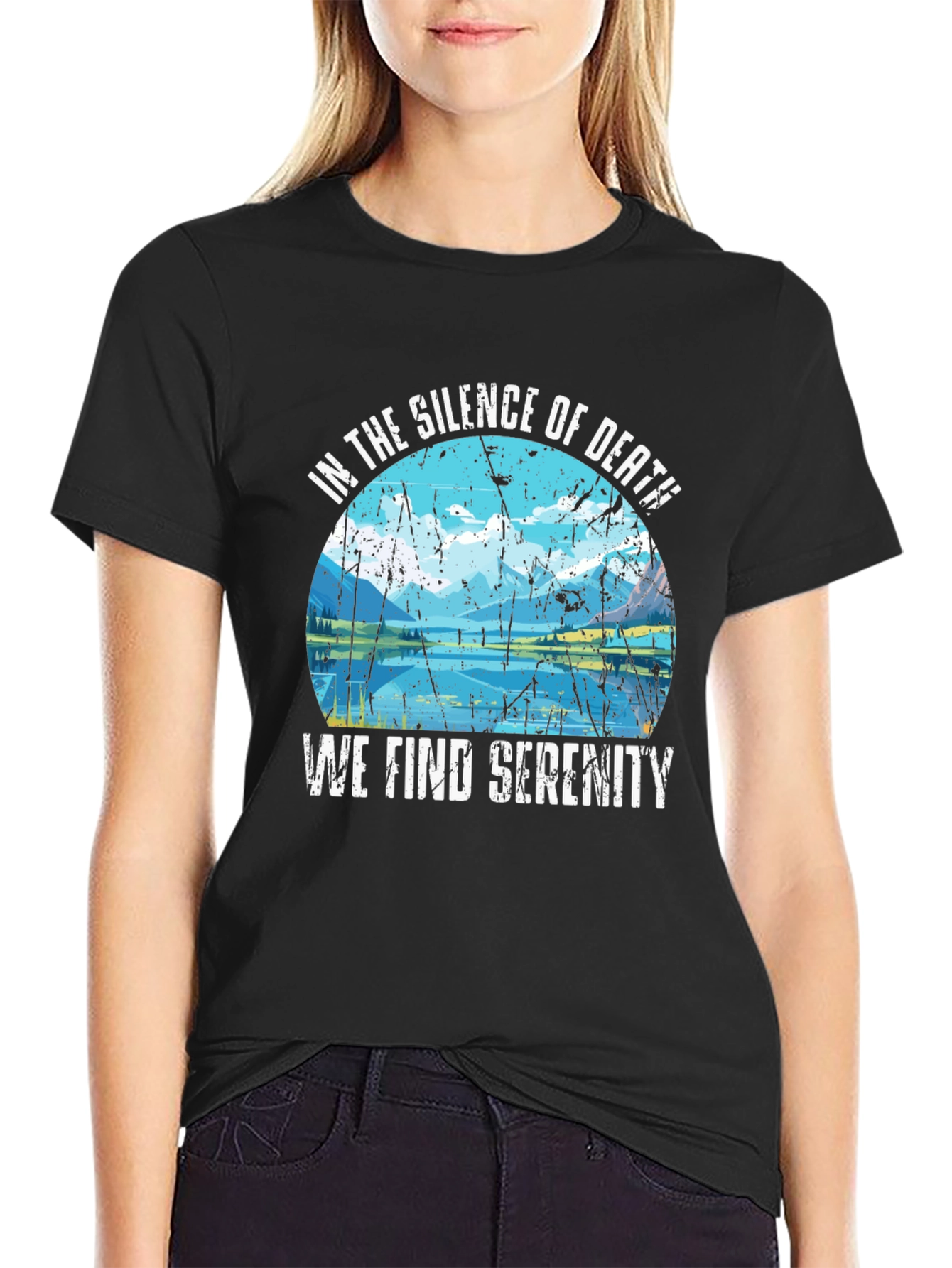 Silence of Death Serenity Graphic Tee