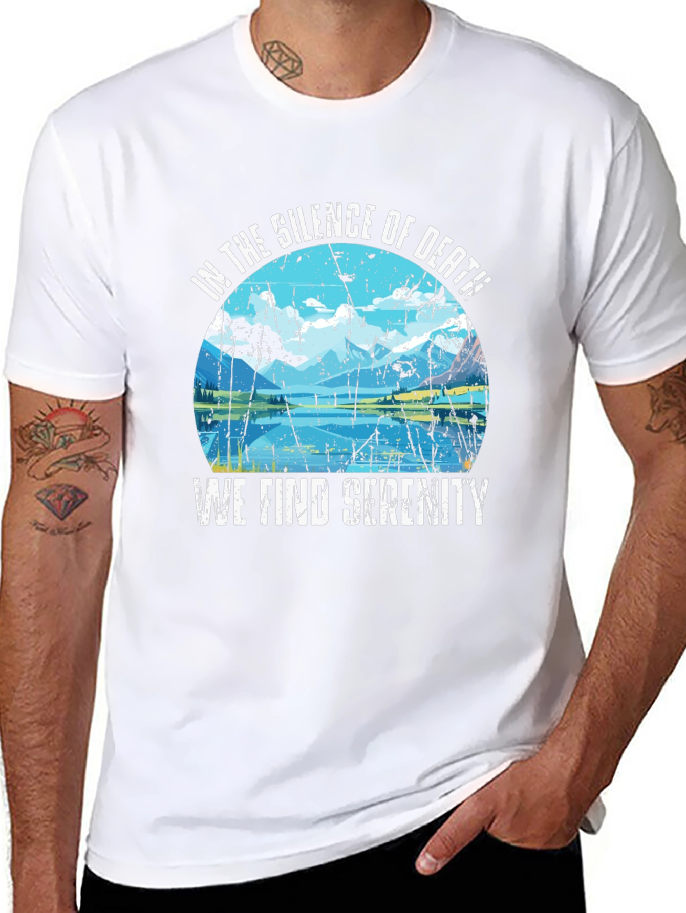 Silence of Death Serenity Graphic Tee