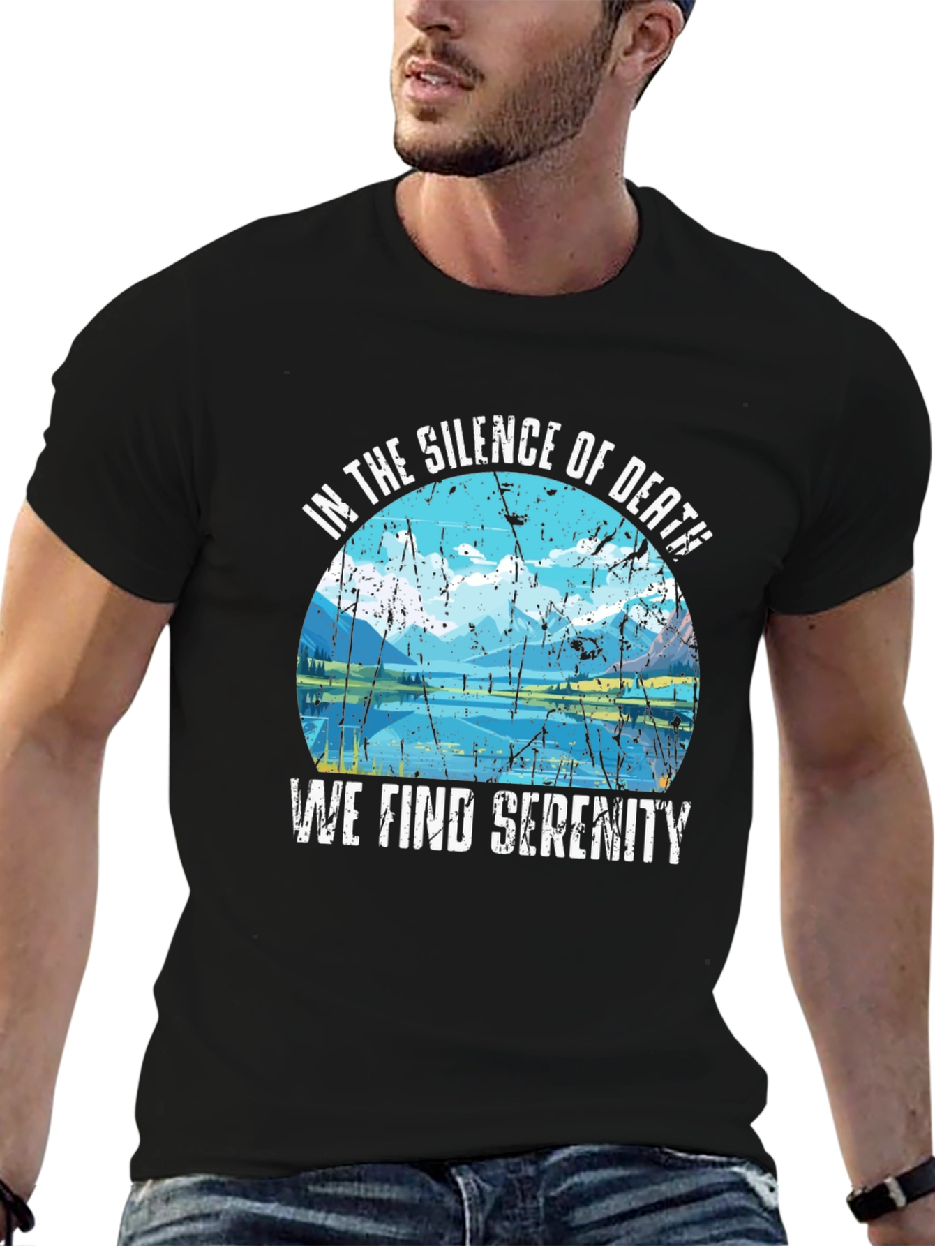 Silence of Death Serenity Graphic Tee