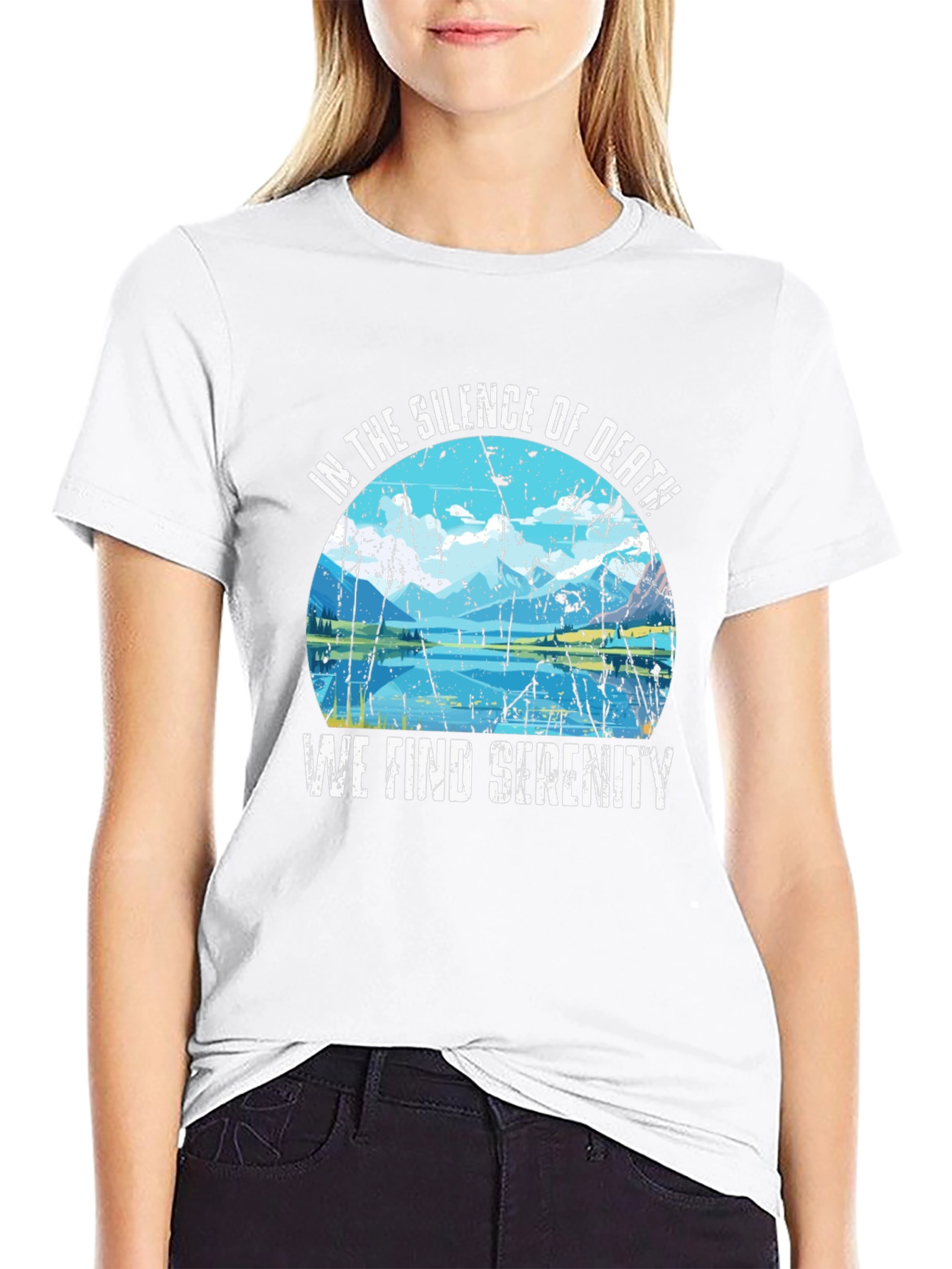 Silence of Death Serenity Graphic Tee