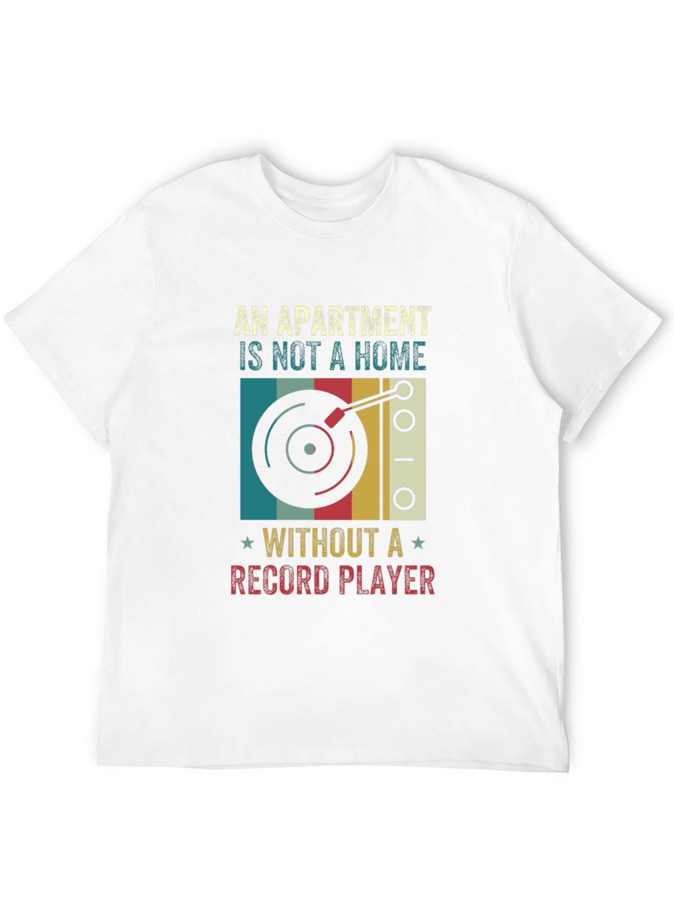 Apartment Home Record Player T-Shirt