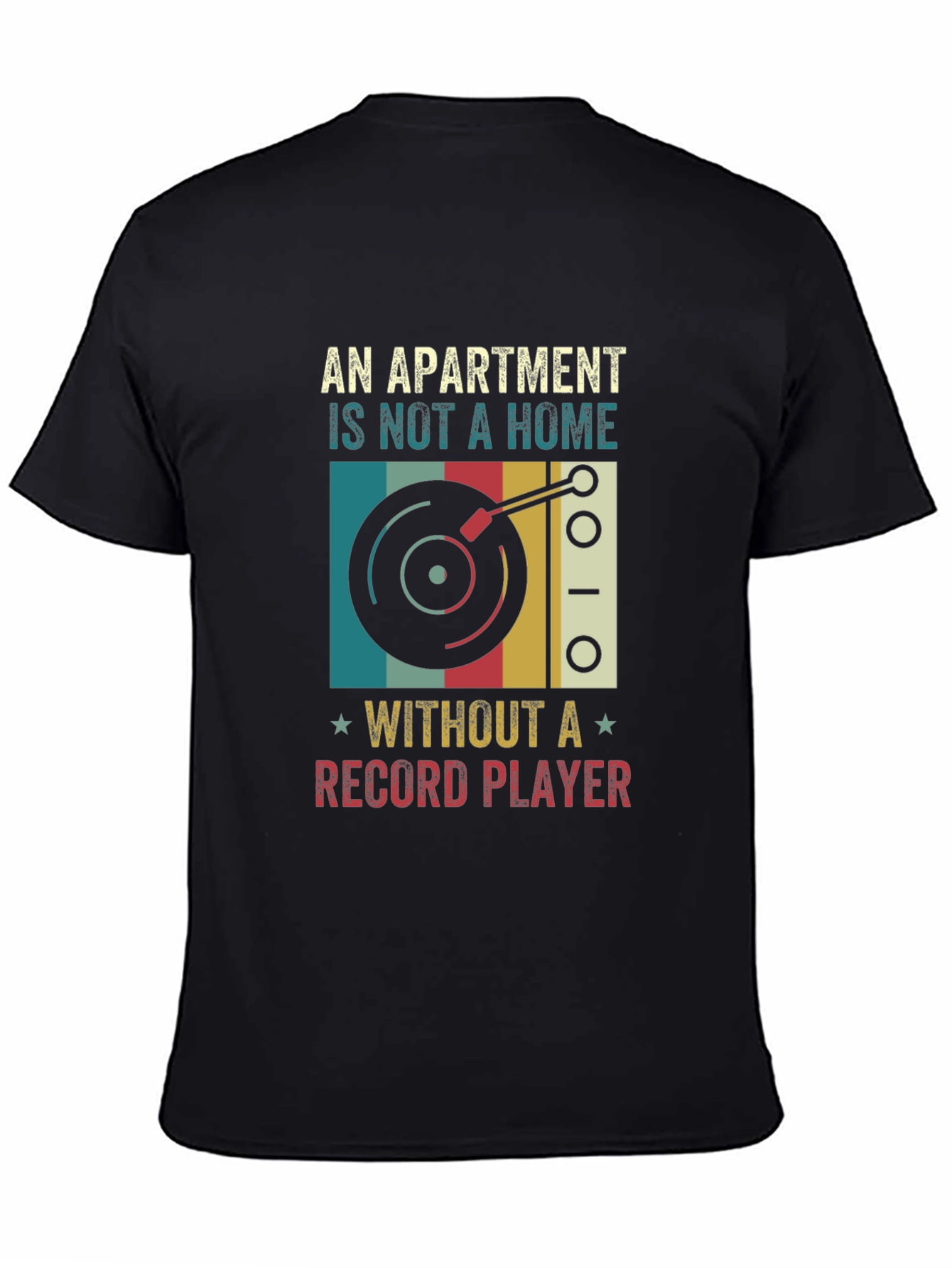 Apartment Home Record Player T-Shirt