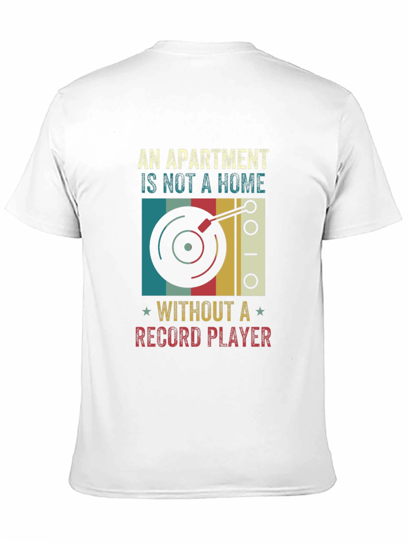 Apartment Home Record Player T-Shirt