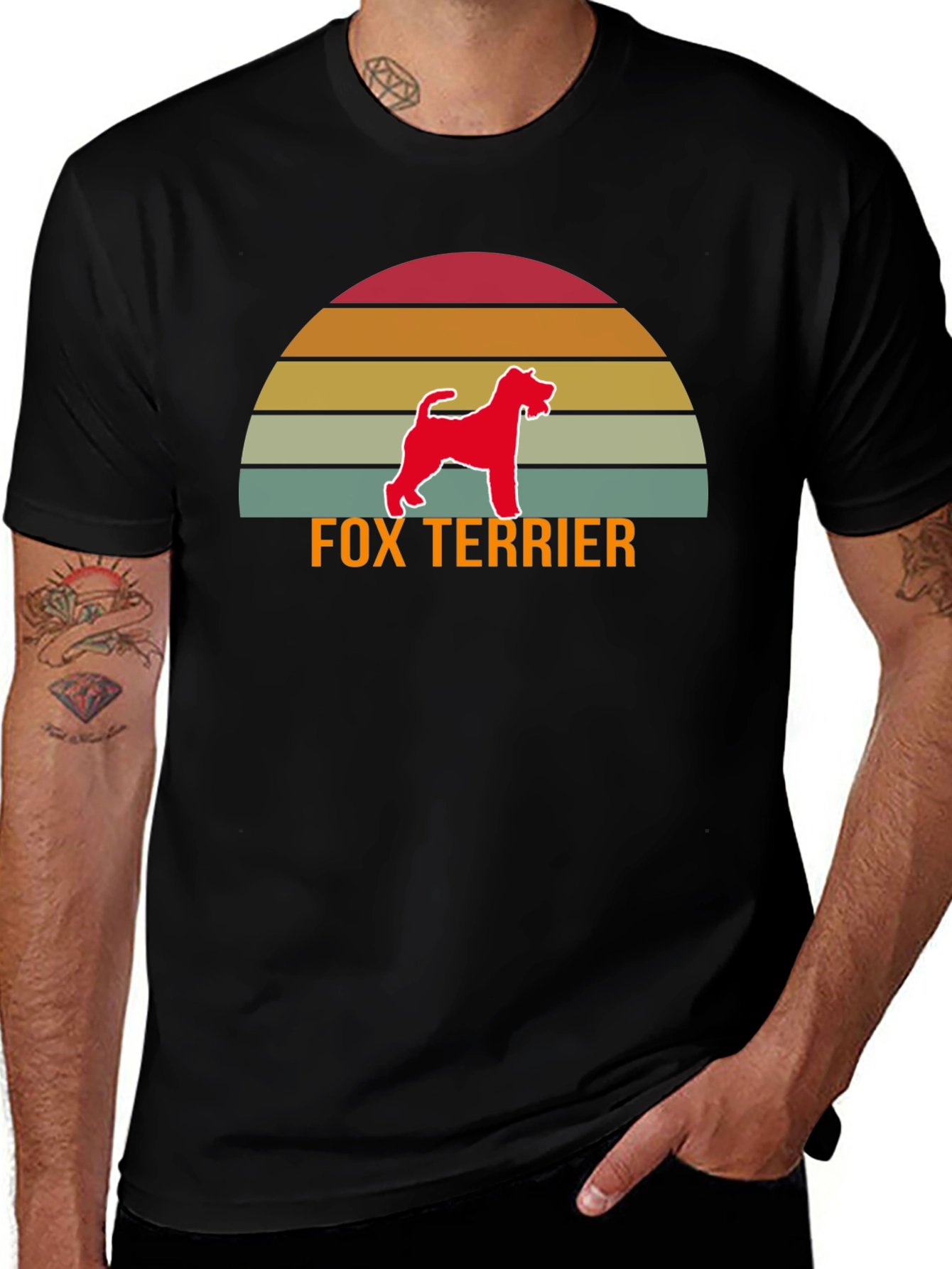 Fox Terrier Sunset T-Shirt