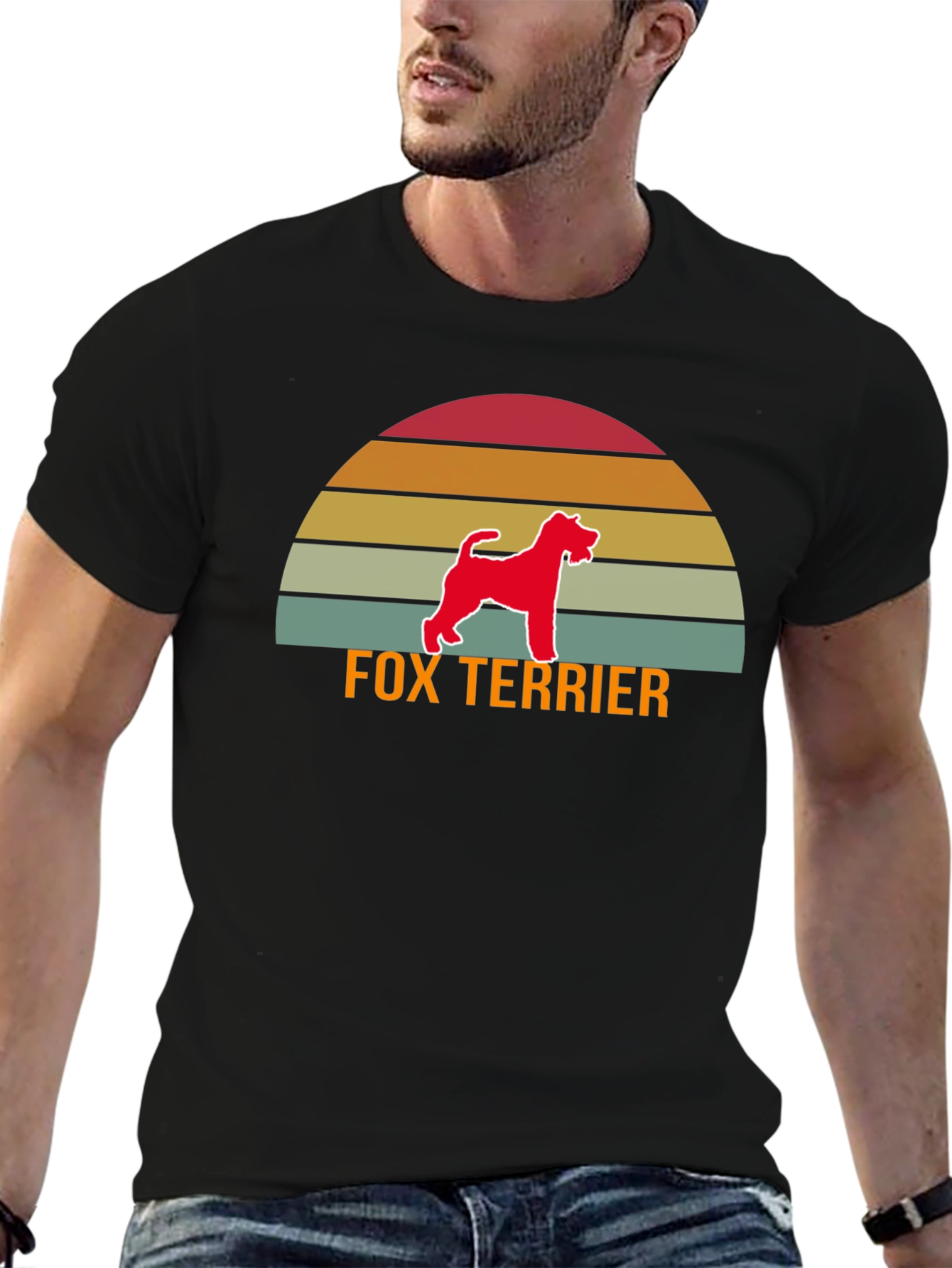 Fox Terrier Sunset T-Shirt
