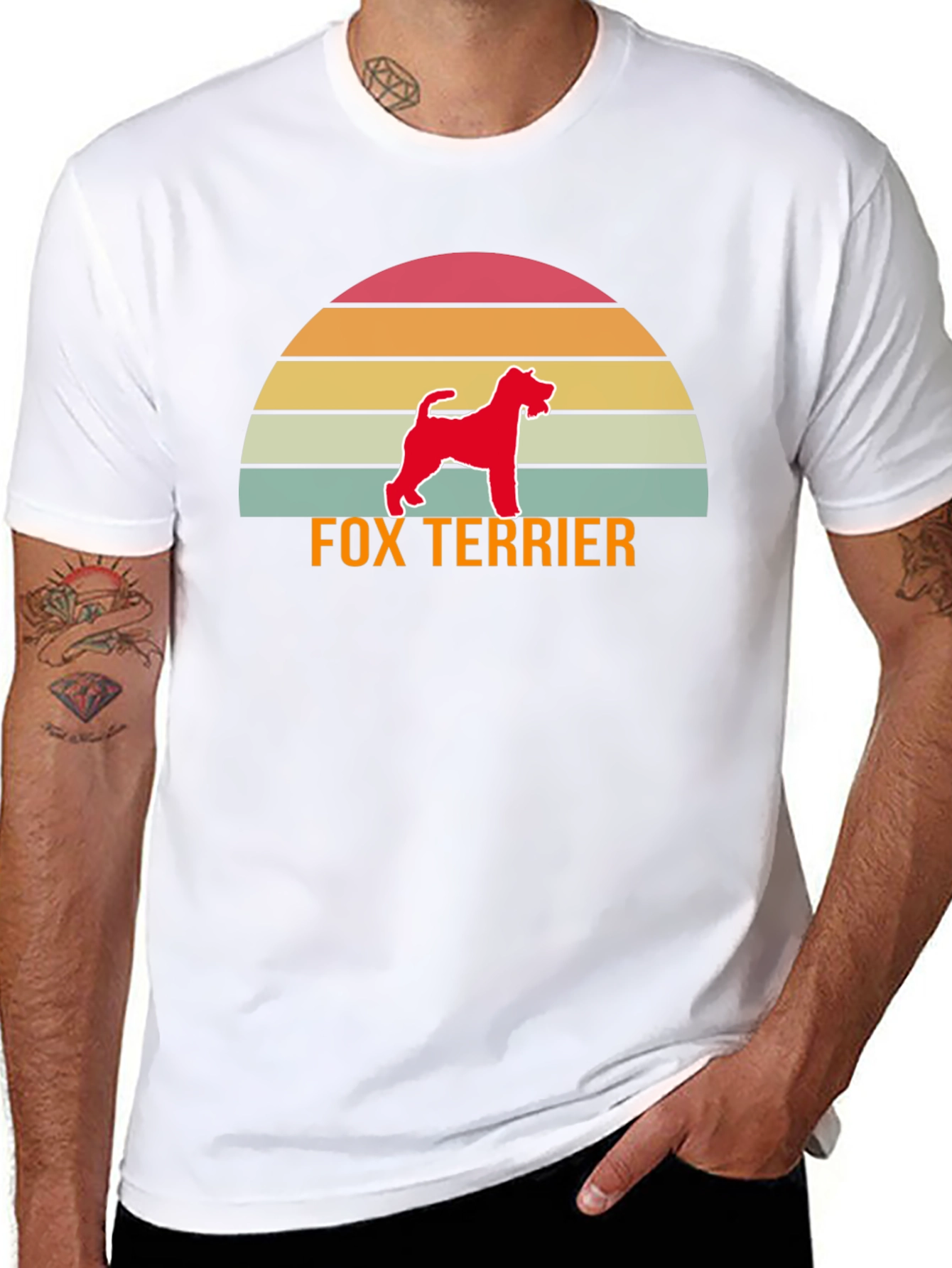 Fox Terrier Sunset T-Shirt
