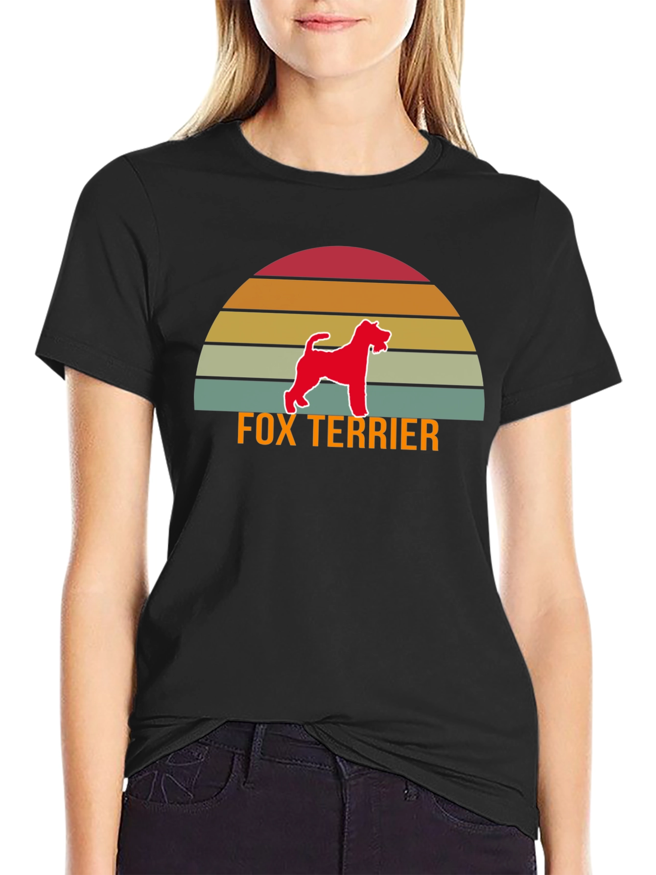 Fox Terrier Sunset T-Shirt