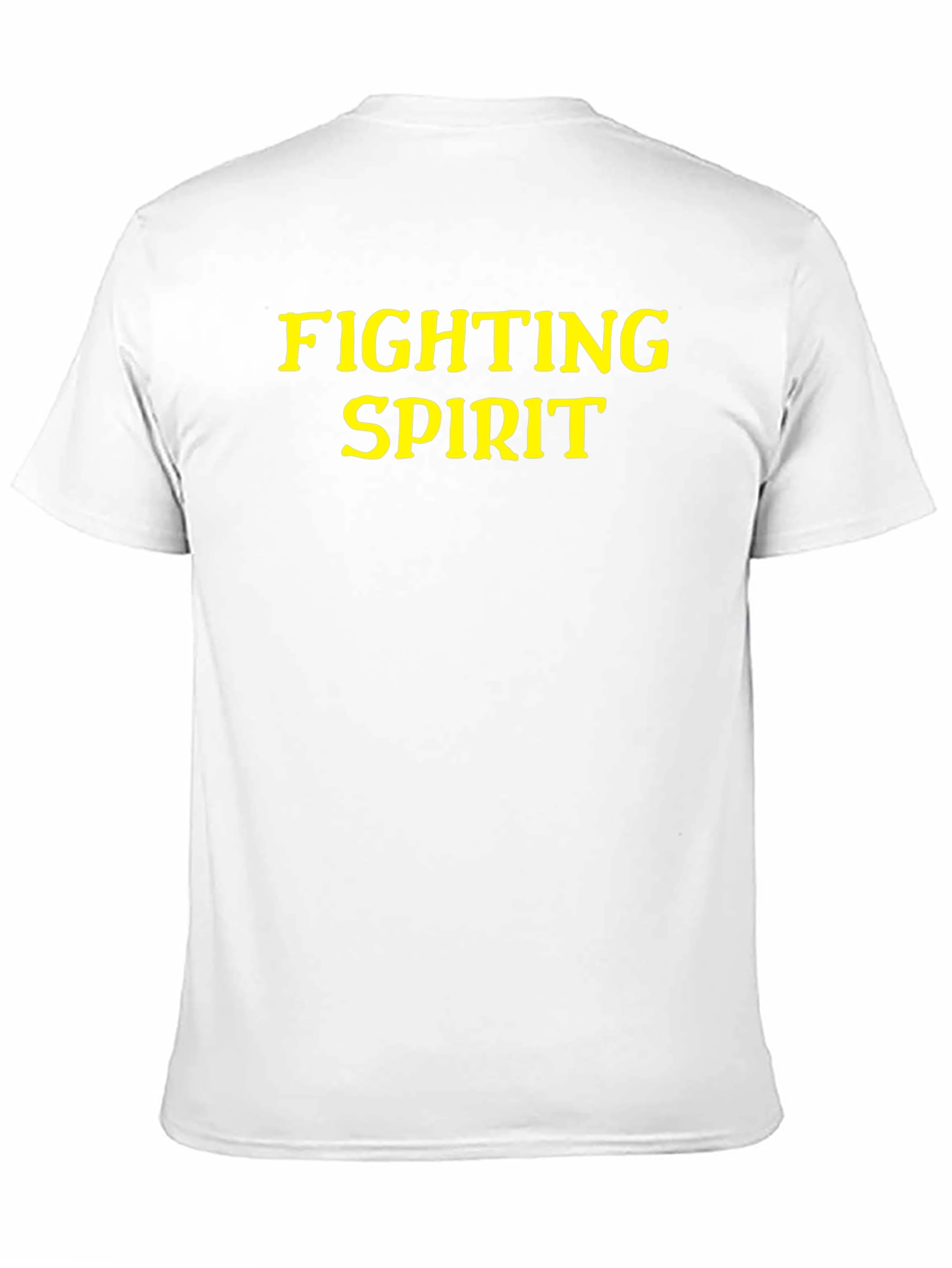 Fighting Spirit Graphic Tee - Black