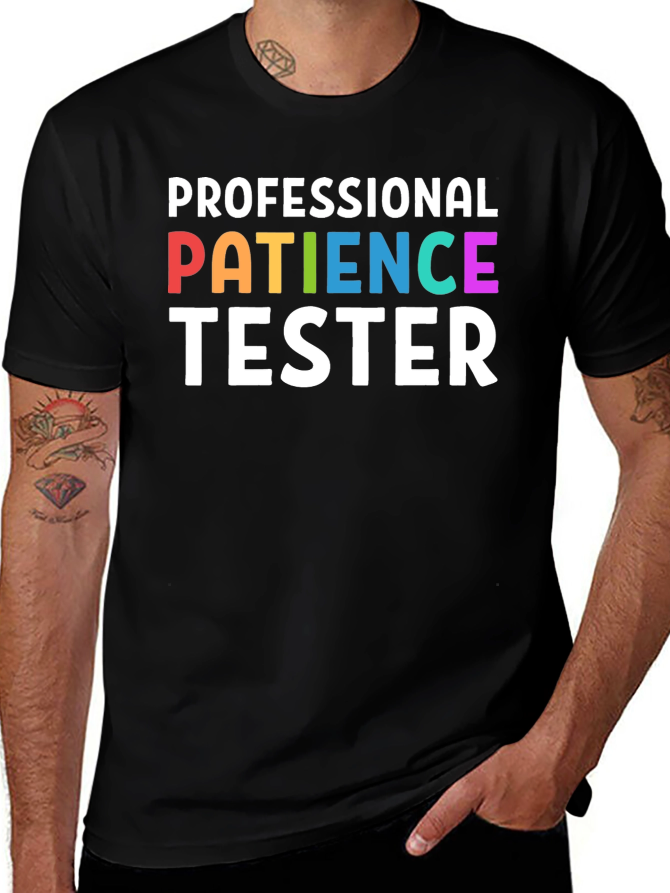 Professional Patience Tester T-Shirt - Funny Job Tee