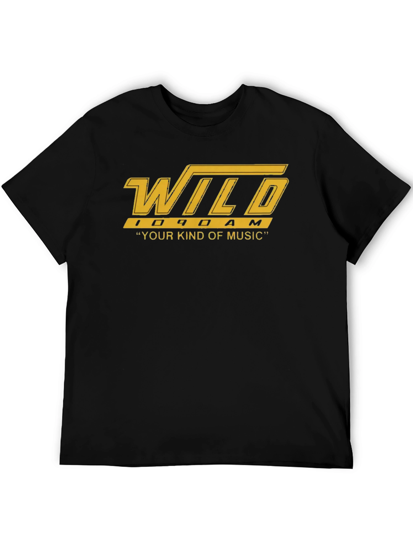 WILD 1090 AM Black T-Shirt