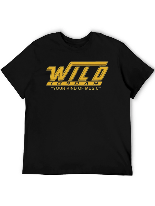 WILD 1090 AM Black T-Shirt