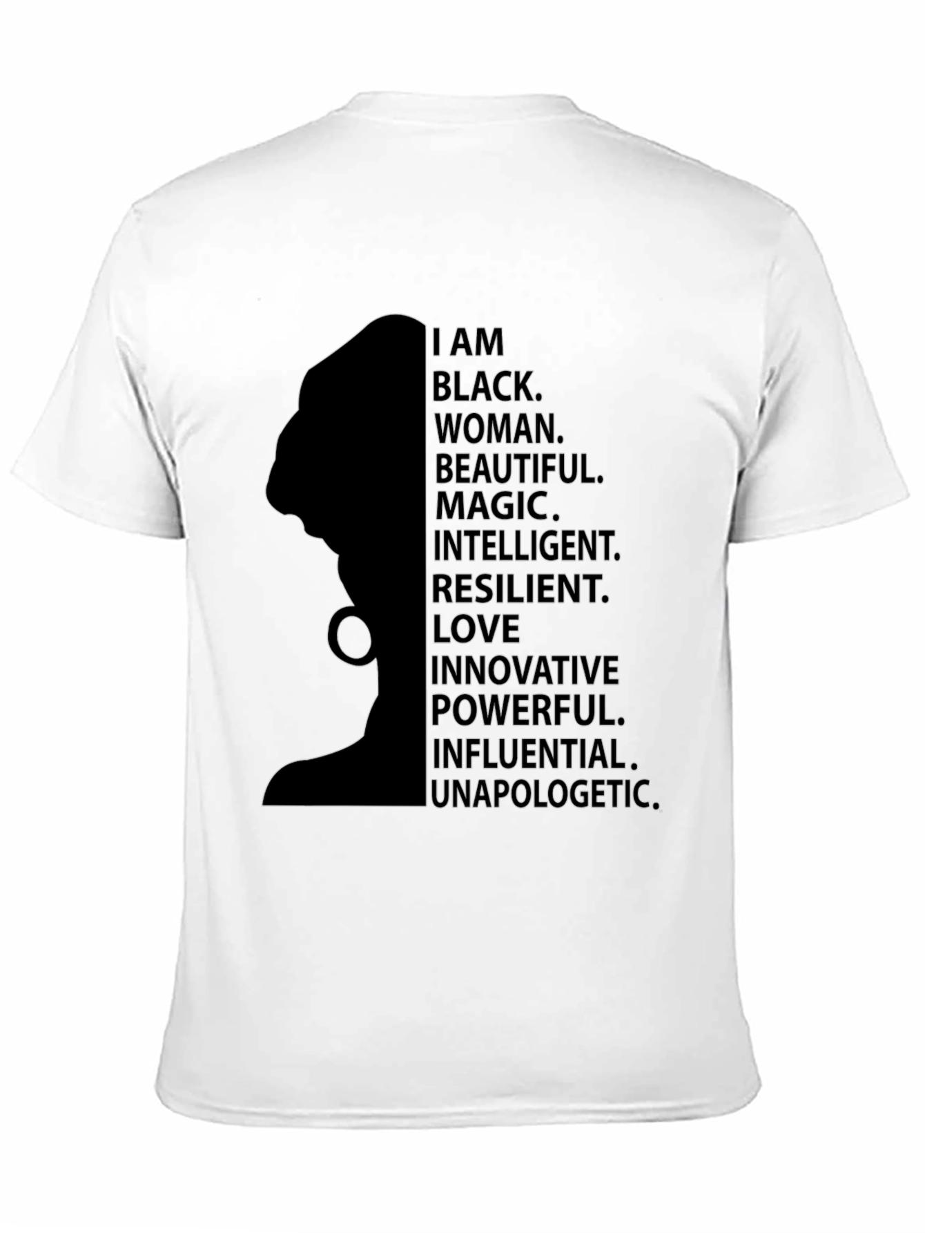 Empowered Black Woman Graphic Tee