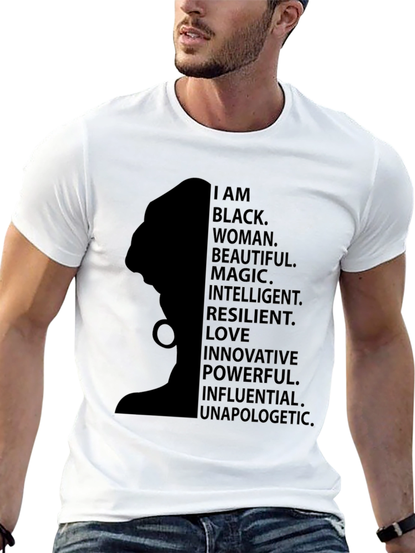 Empowered Black Woman Graphic Tee