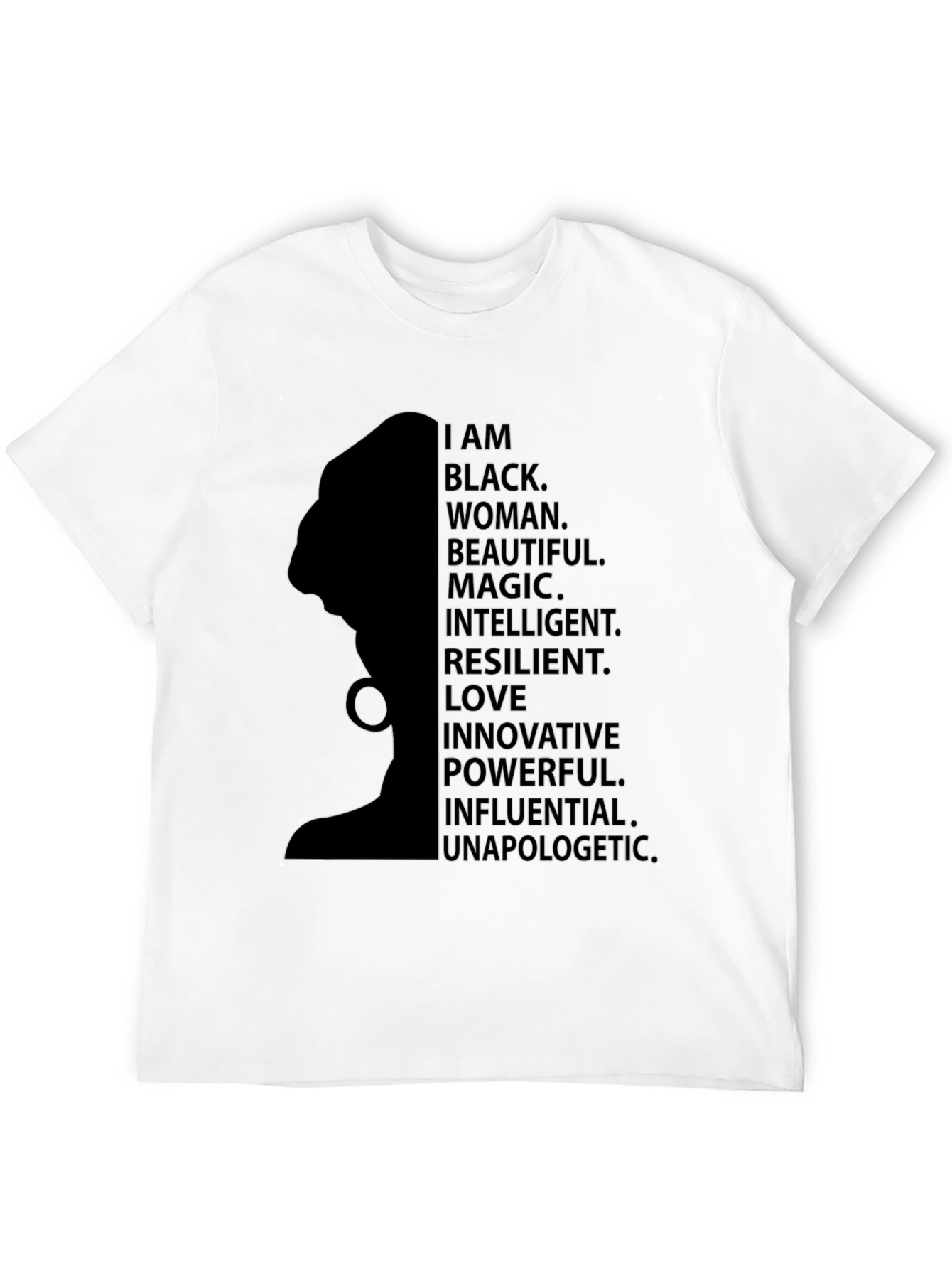 Empowered Black Woman Graphic Tee