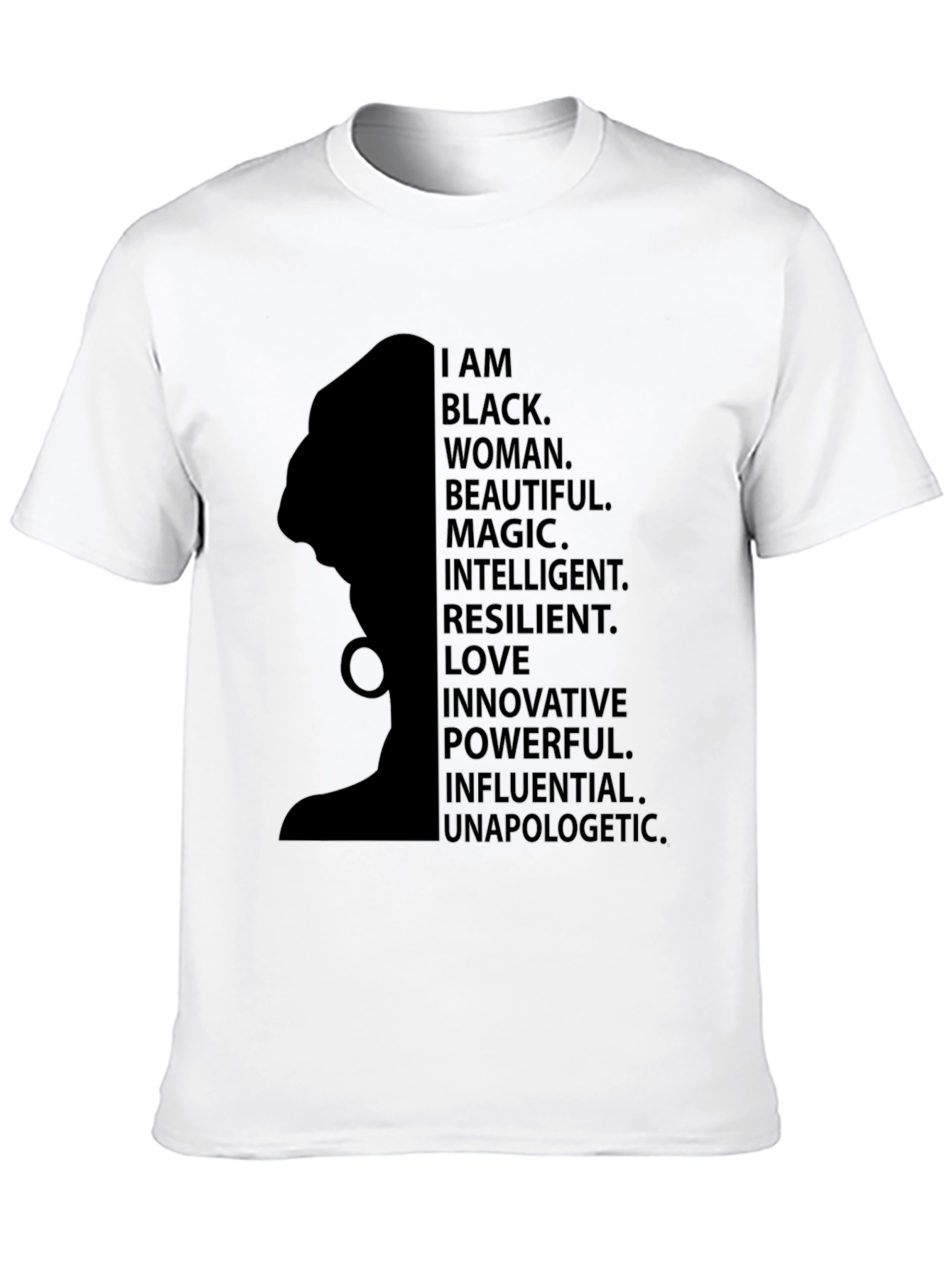 Empowered Black Woman Graphic Tee
