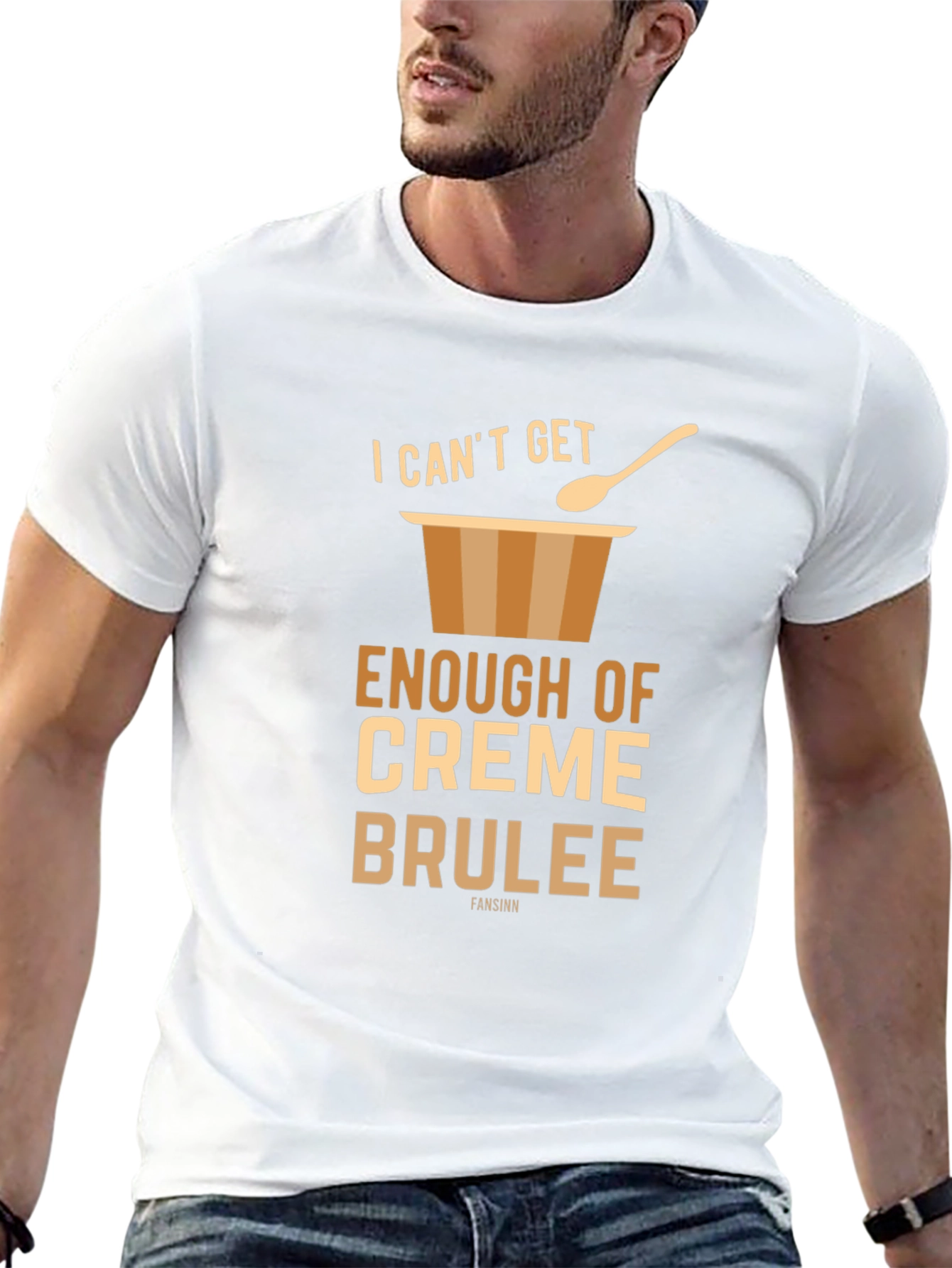Crème Brûlée Lover T-Shirt - Dessert Humor Tee