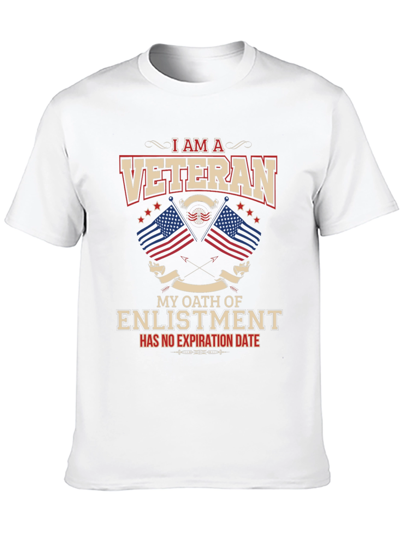 I Am A Veteran Patriotic T-Shirt
