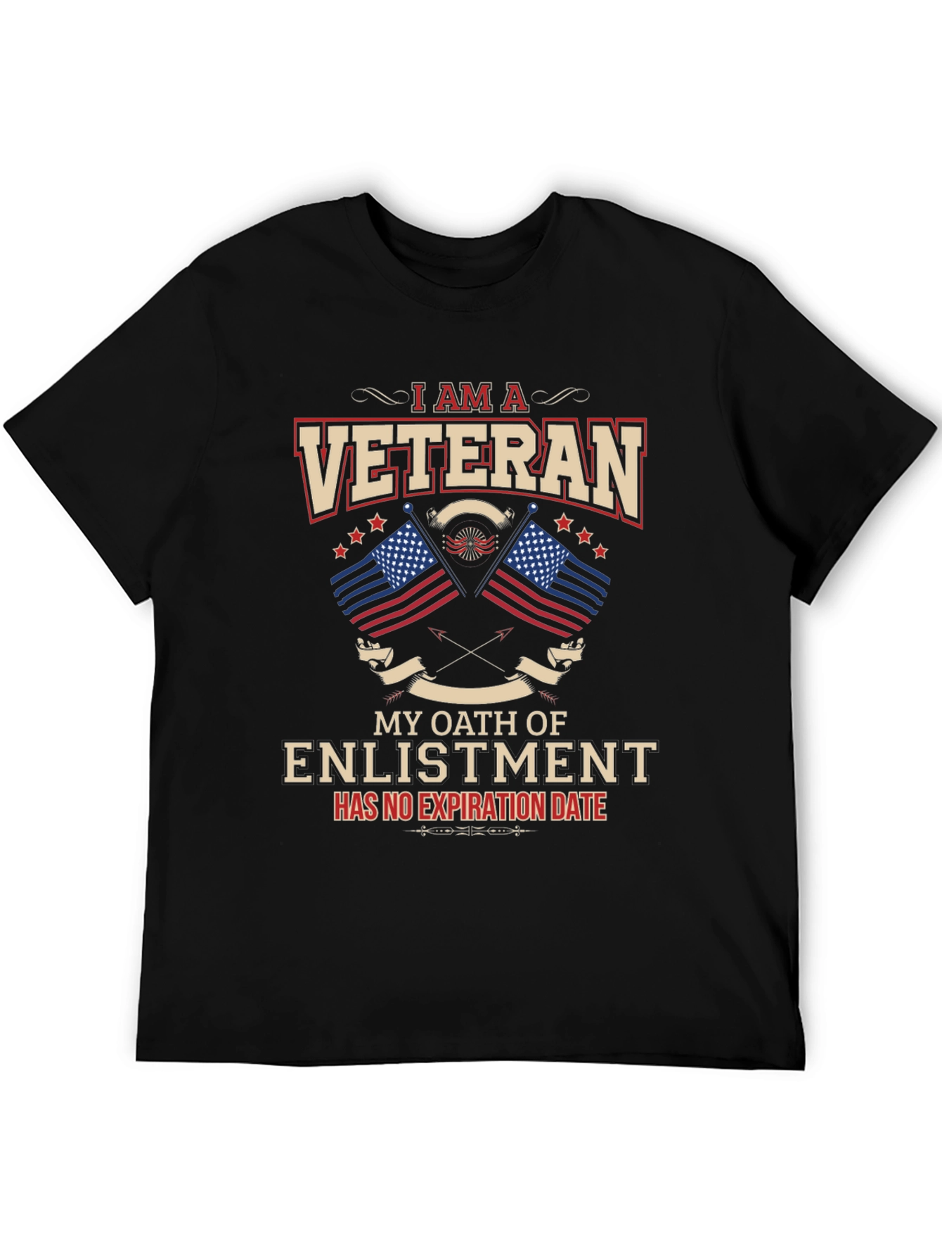 I Am A Veteran Patriotic T-Shirt