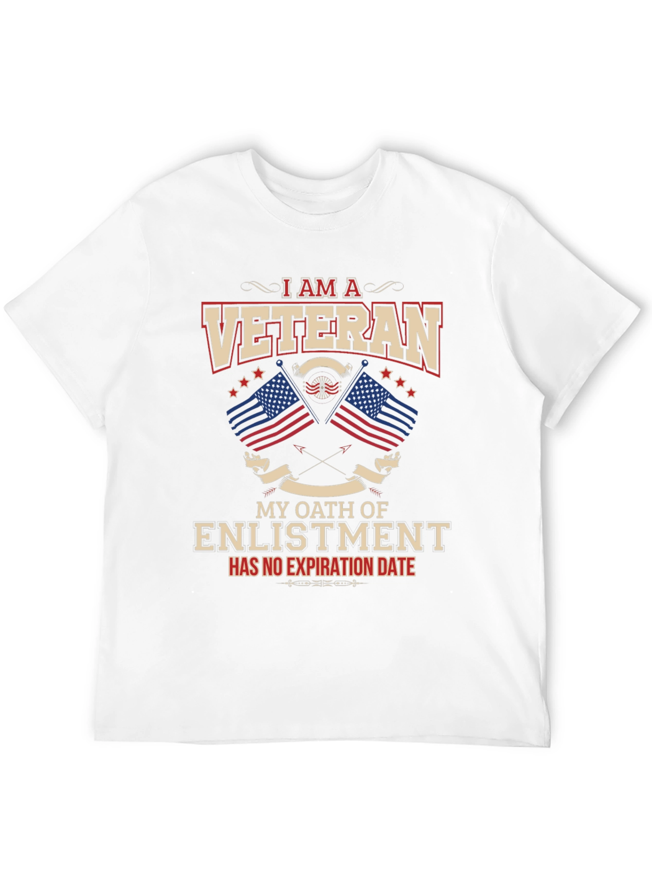 I Am A Veteran Patriotic T-Shirt