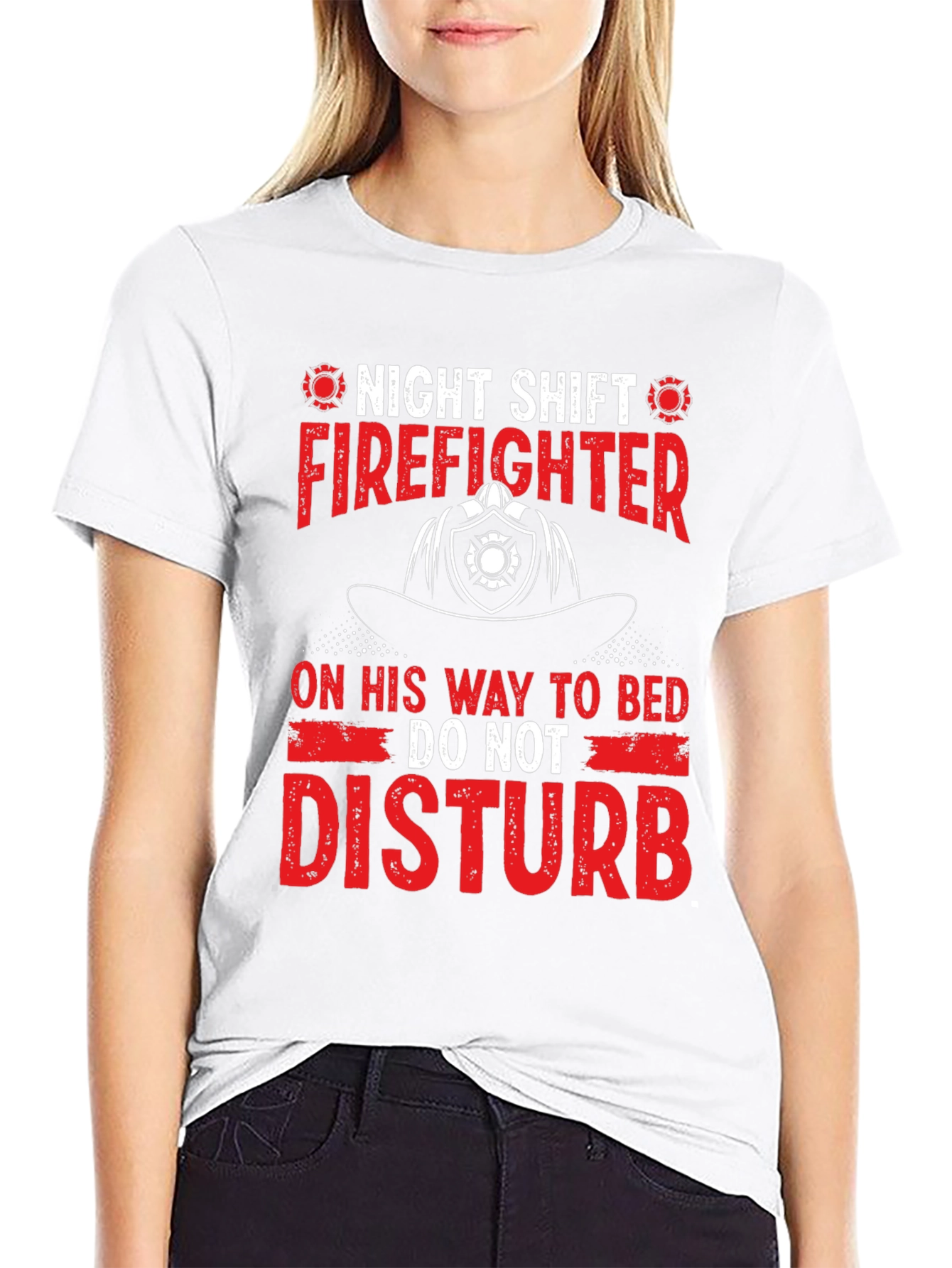 Night Shift Firefighter T-Shirt - Do Not Disturb