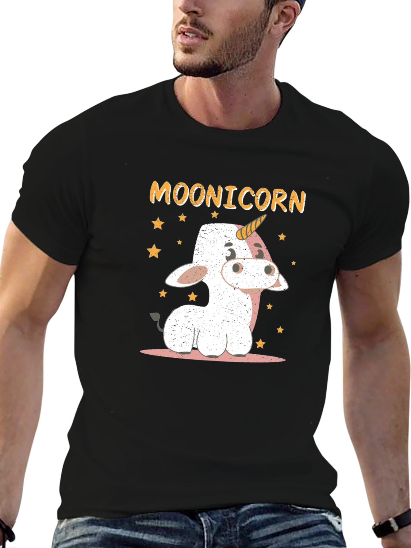 Moonicorn T-Shirt: Unique Cartoon Design