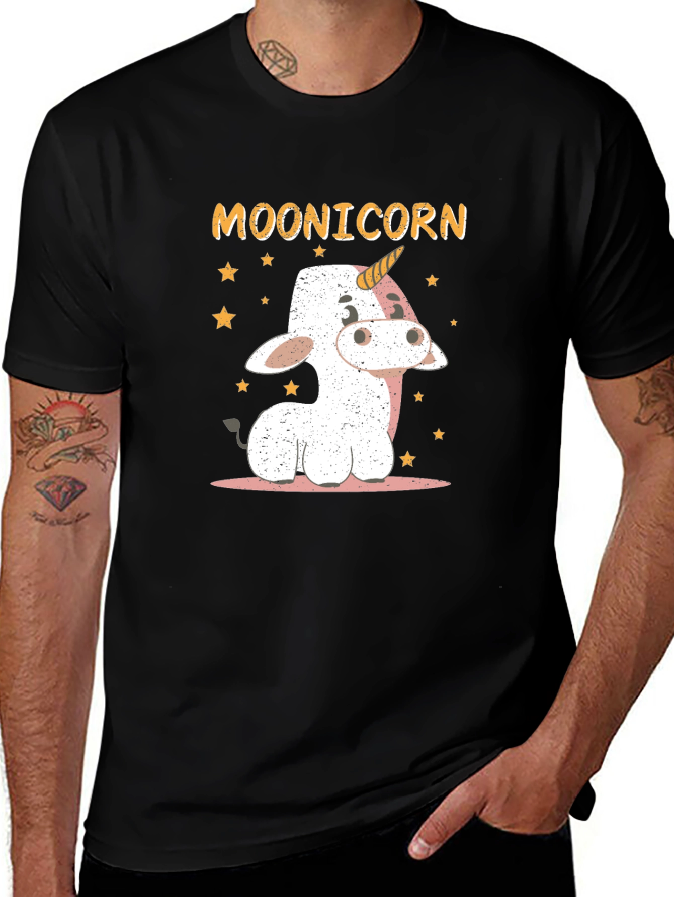Moonicorn T-Shirt: Unique Cartoon Design