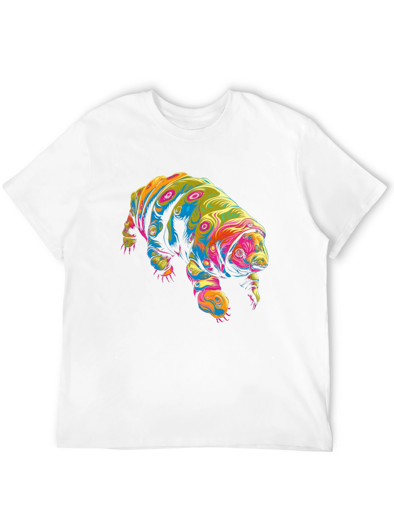 Psychedelic Tardigrade Graphic Tee - Black