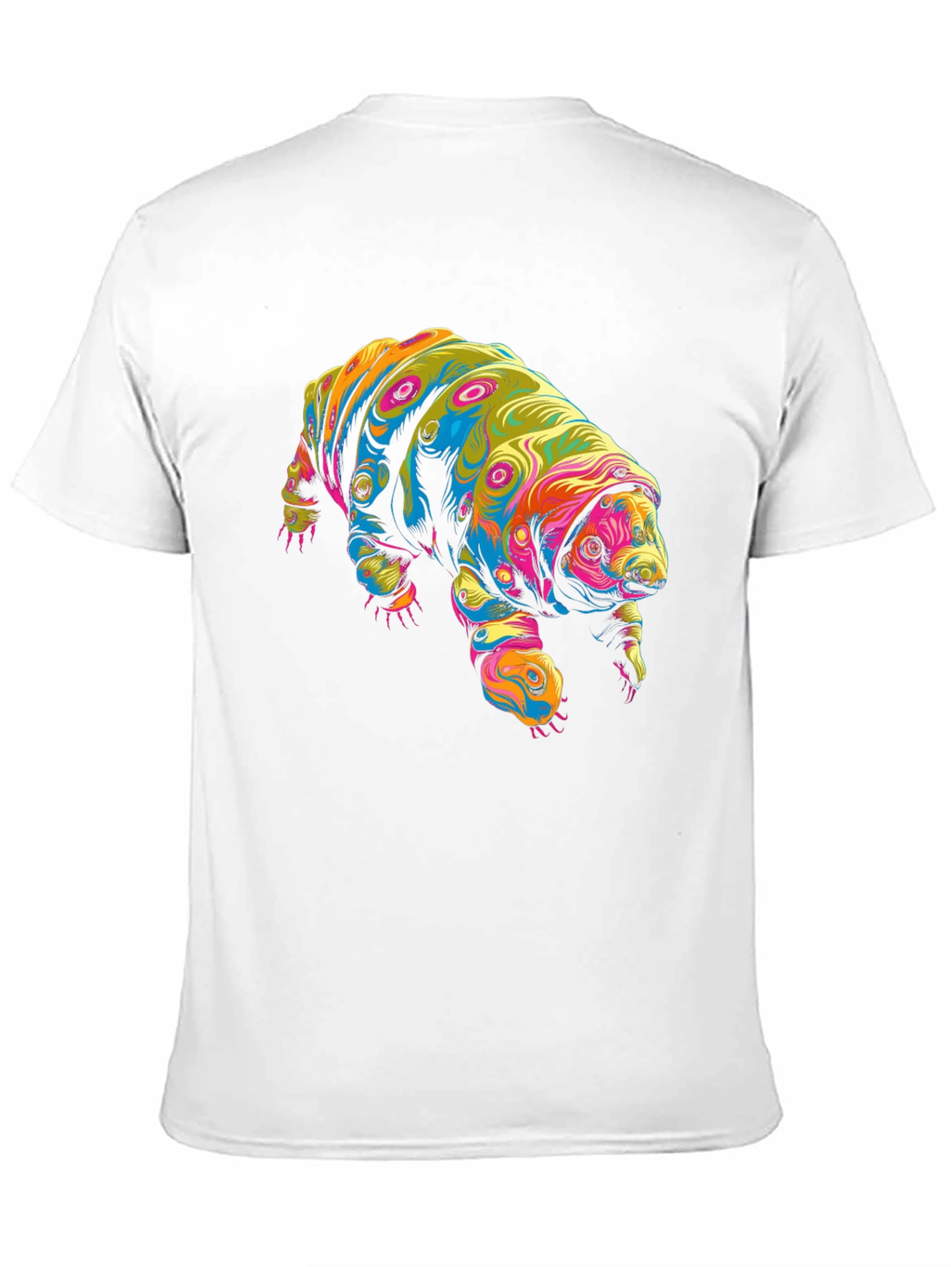 Psychedelic Tardigrade Graphic Tee - Black