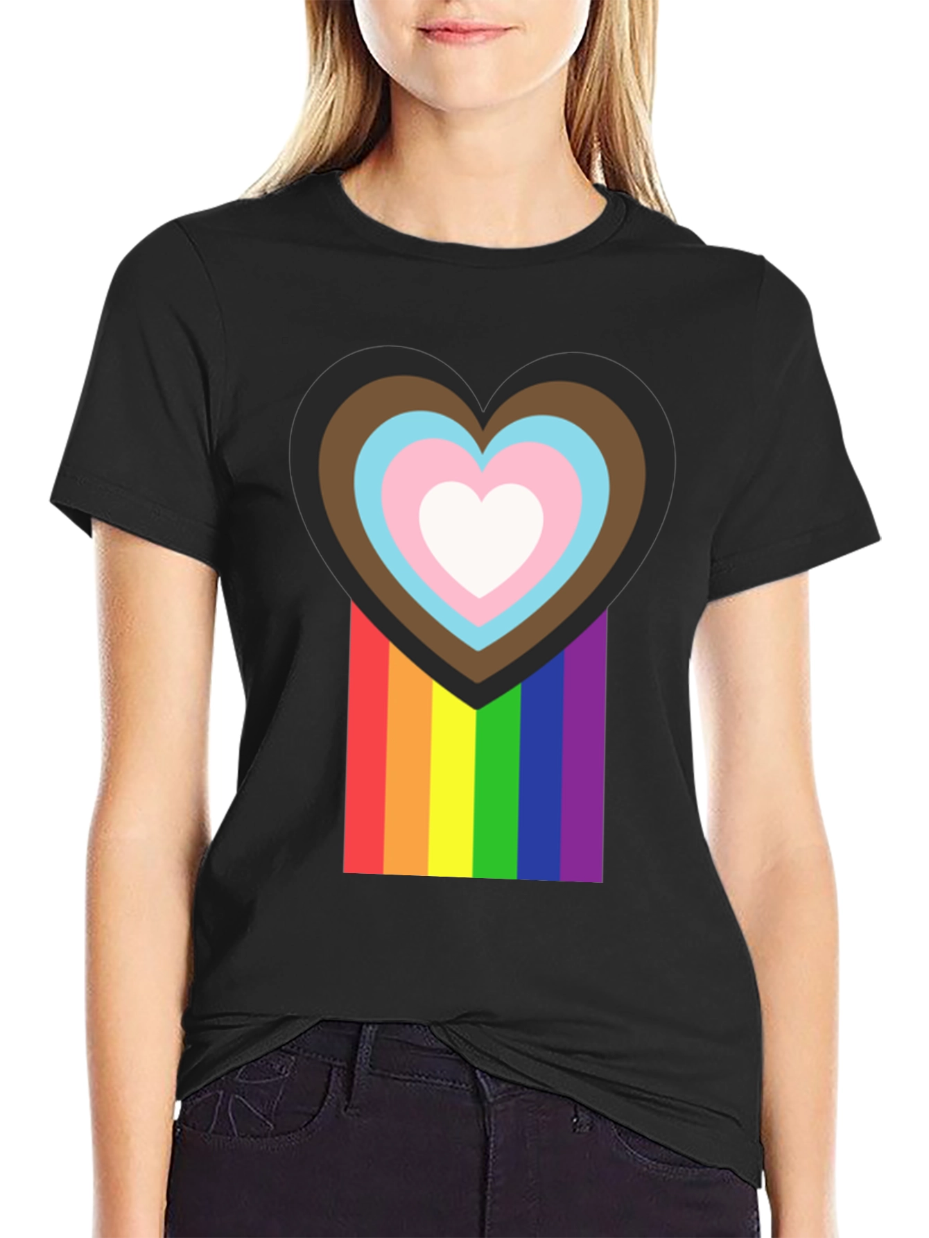 Pride Love Heart T-Shirt