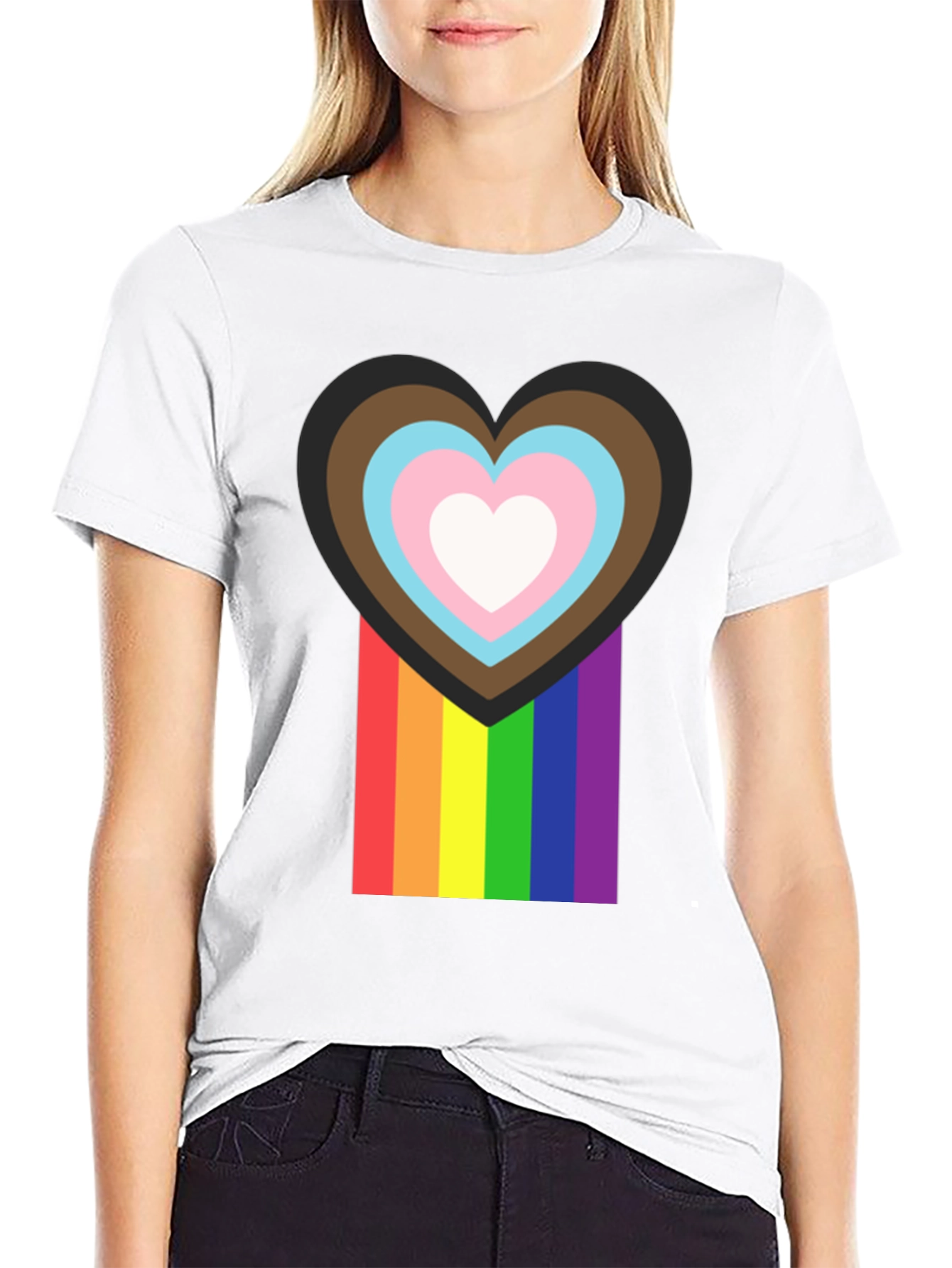 Pride Love Heart T-Shirt