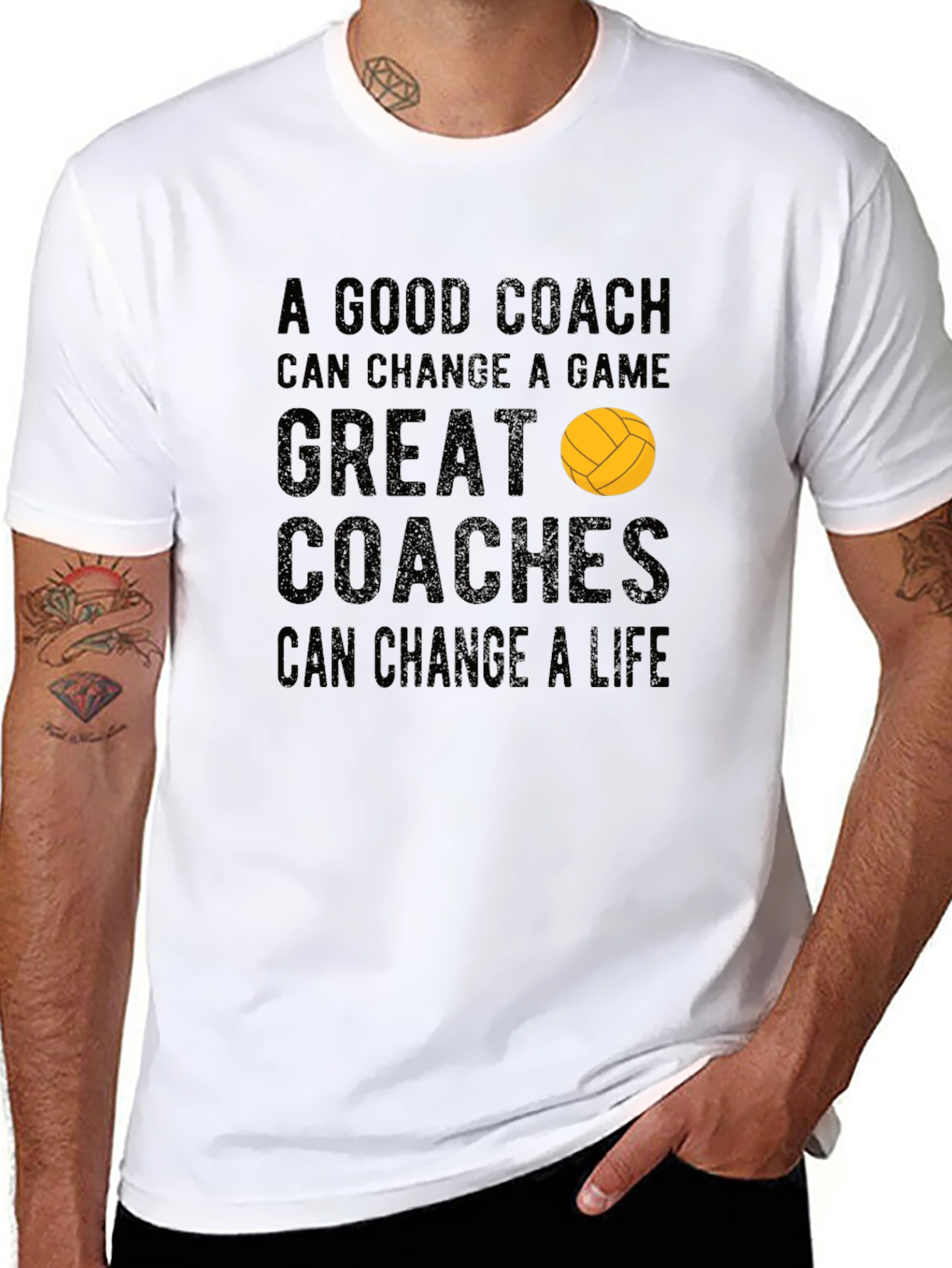 Coach T-Shirt: Change a Game Change a Life
