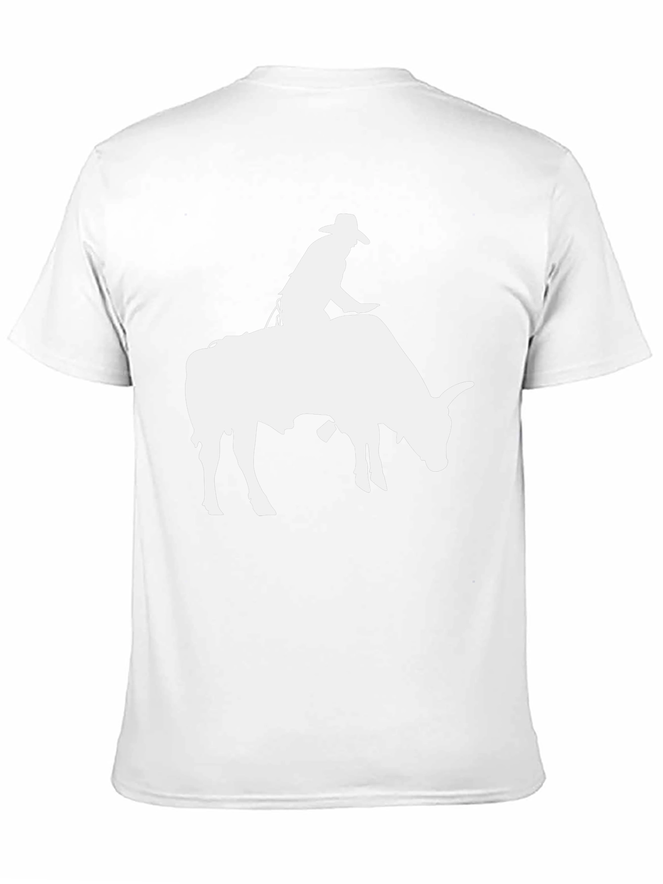Black Bull Rider Graphic Tee