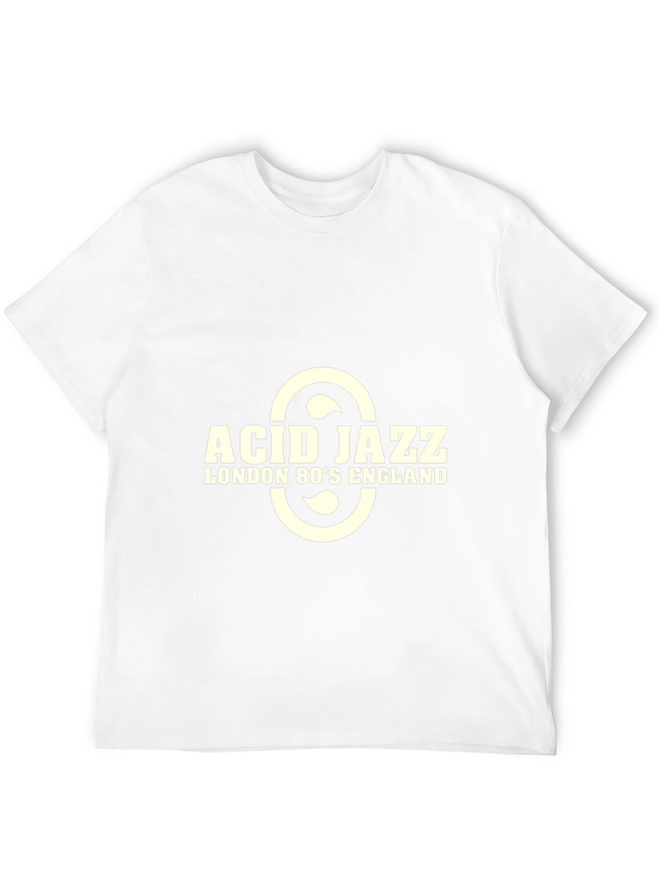 Acid Jazz London 80s England Black T-Shirt