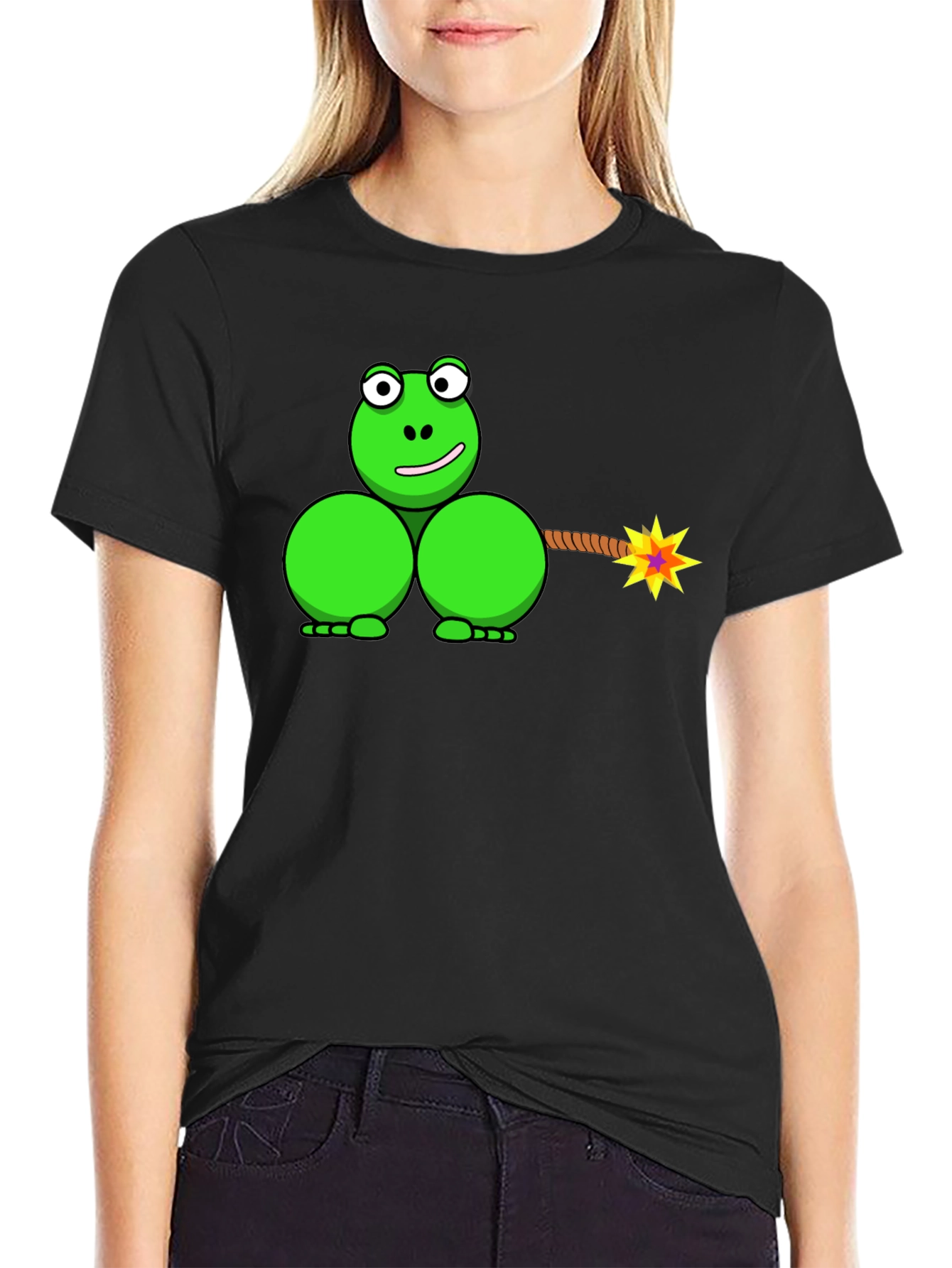 Funny Frog Bomb T-Shirt - Explosive Humor!