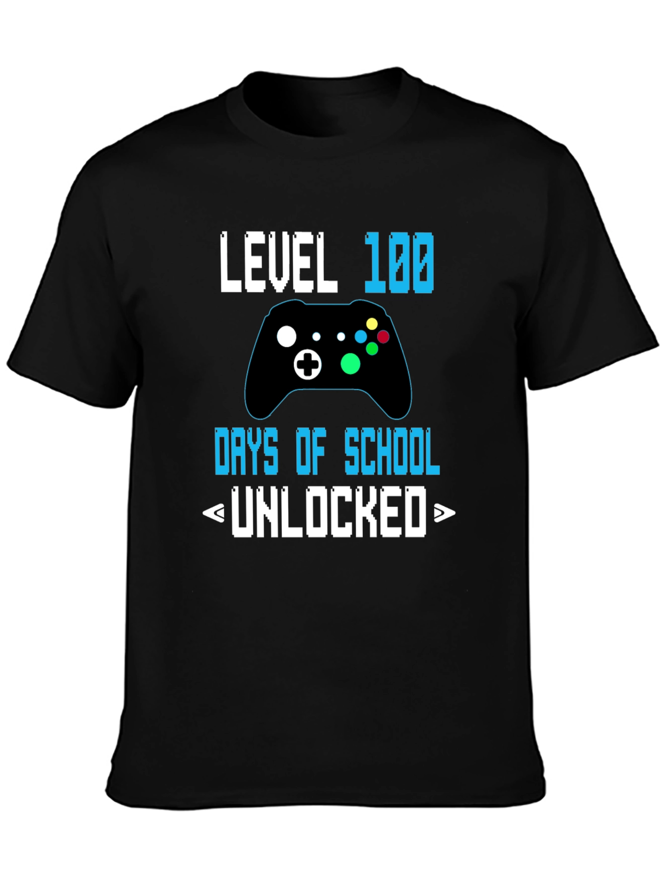 Level 100 Days of School Unlocked T-Shirt