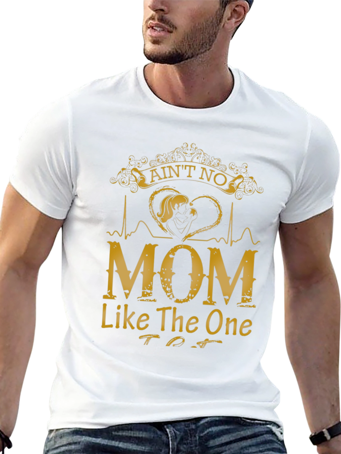 Aint No Mom Like The One T-Shirt - Black