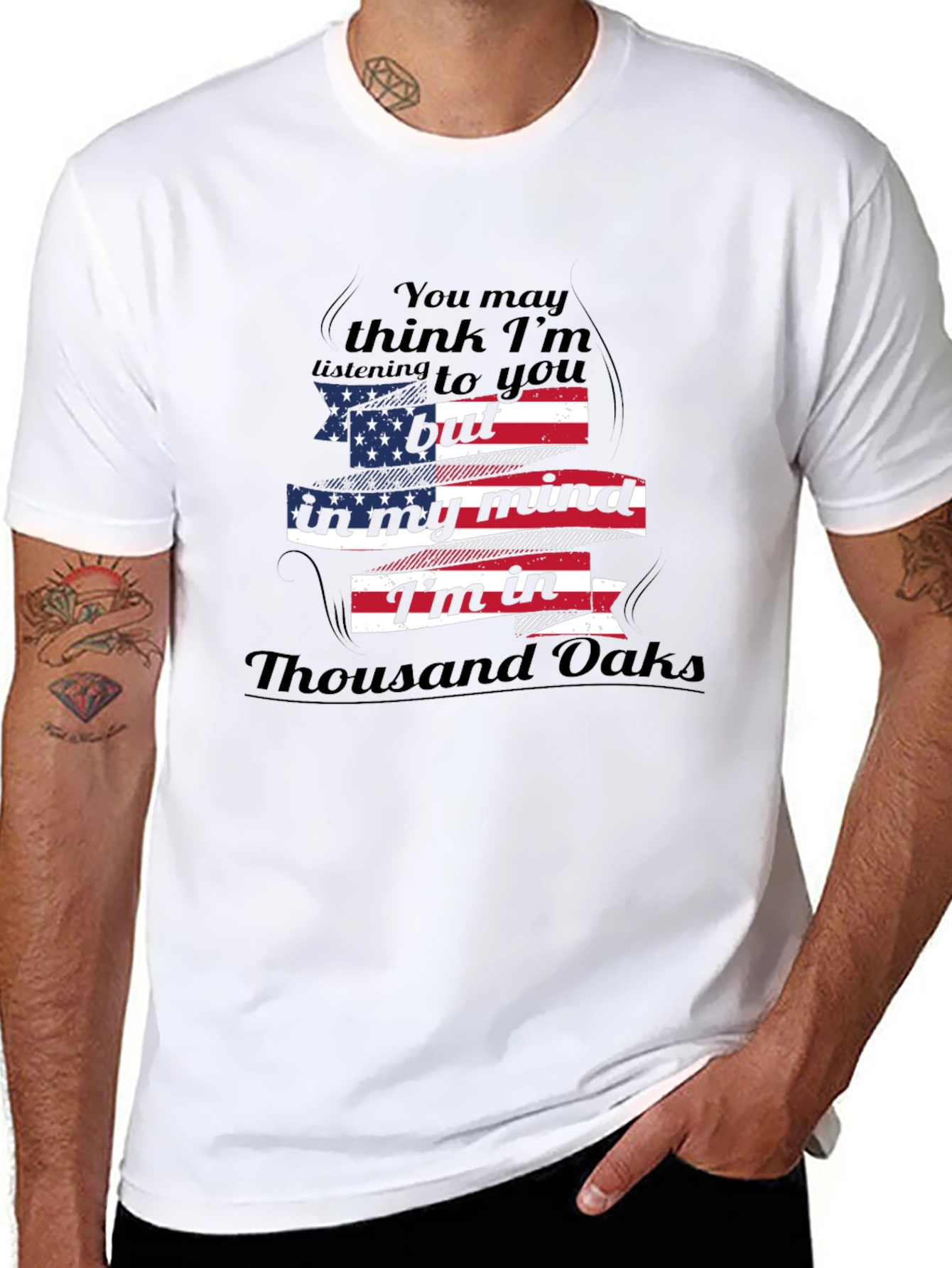 Thousand Oaks Mind T-Shirt Patriotic