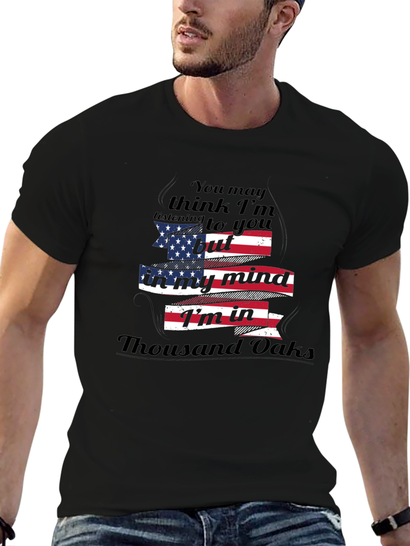 Thousand Oaks Mind T-Shirt Patriotic
