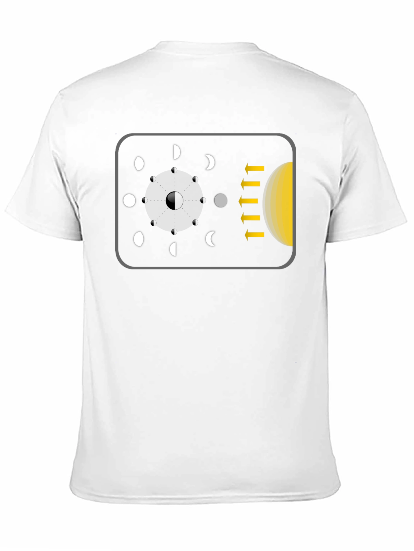 Lunar Phase T-Shirt - Astronomy Graphic Tee