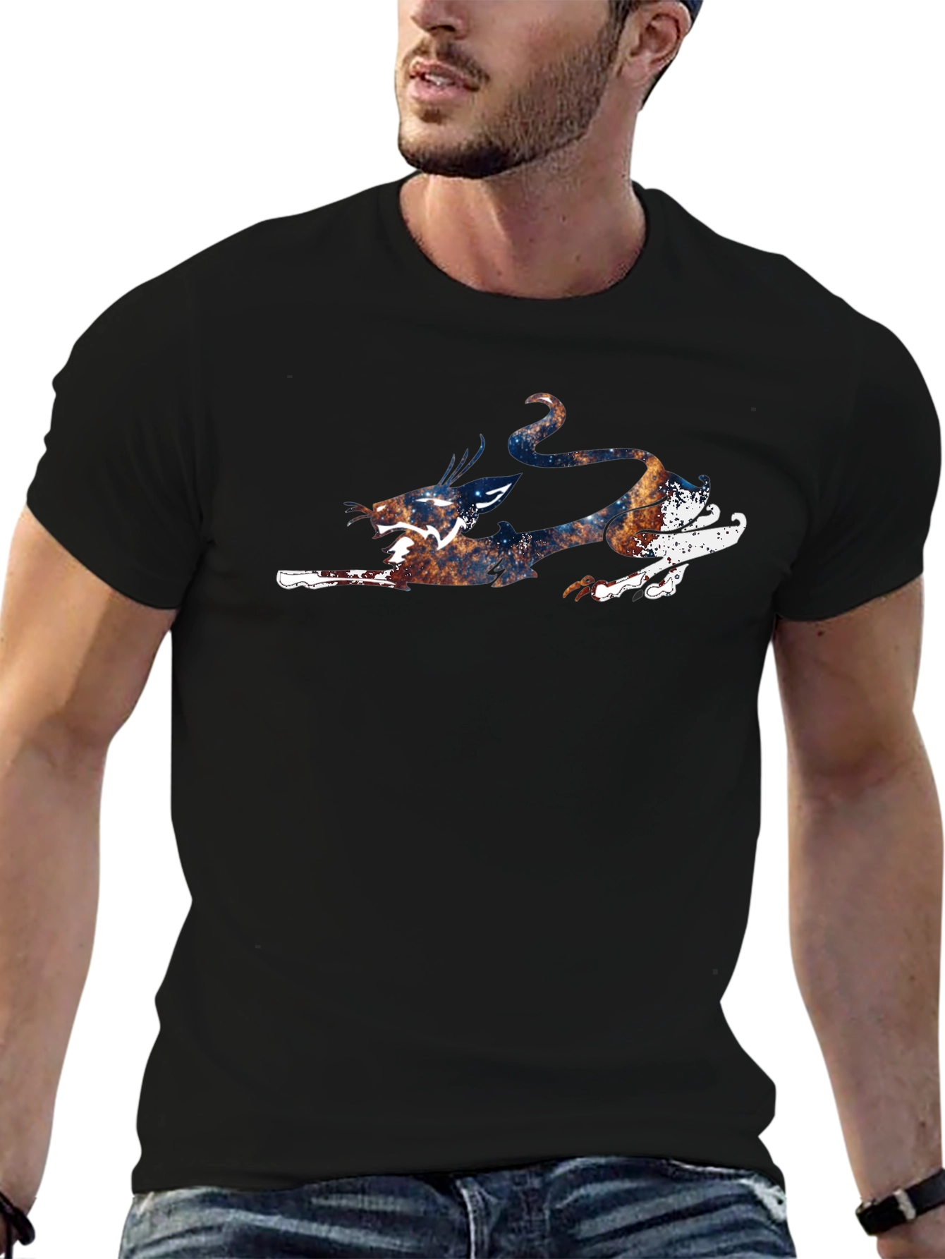 Celestial Dragon Graphic T-Shirt