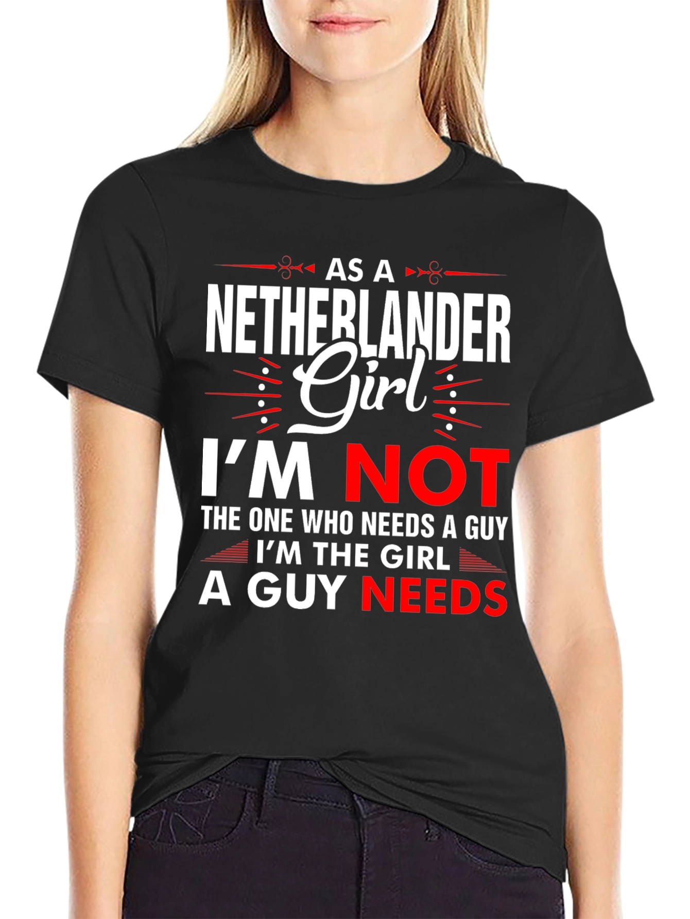 Netherlander Girl T-Shirt - Independent Womans Tee