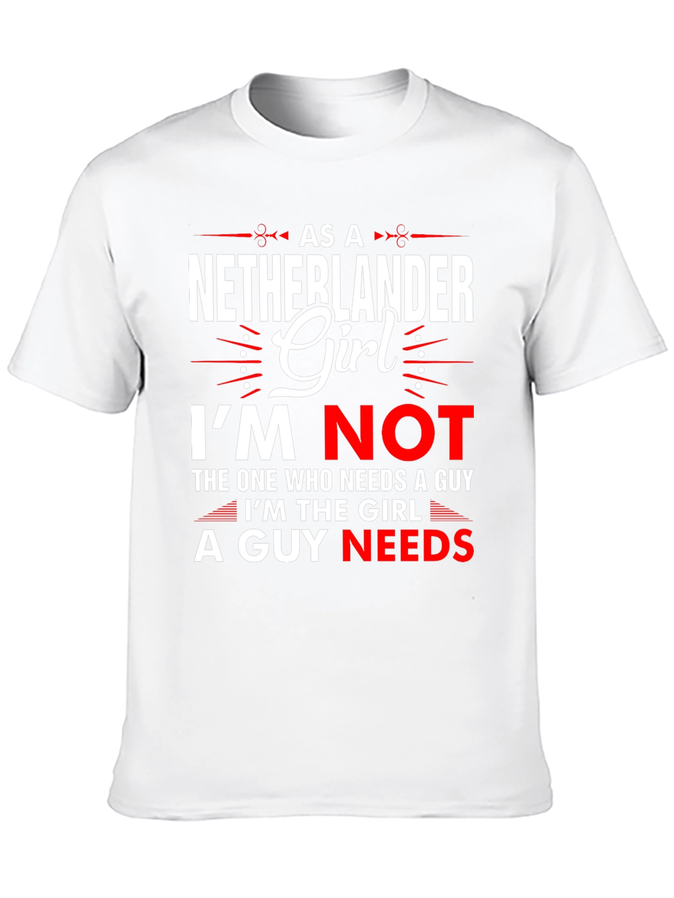 Netherlander Girl T-Shirt - Independent Womans Tee
